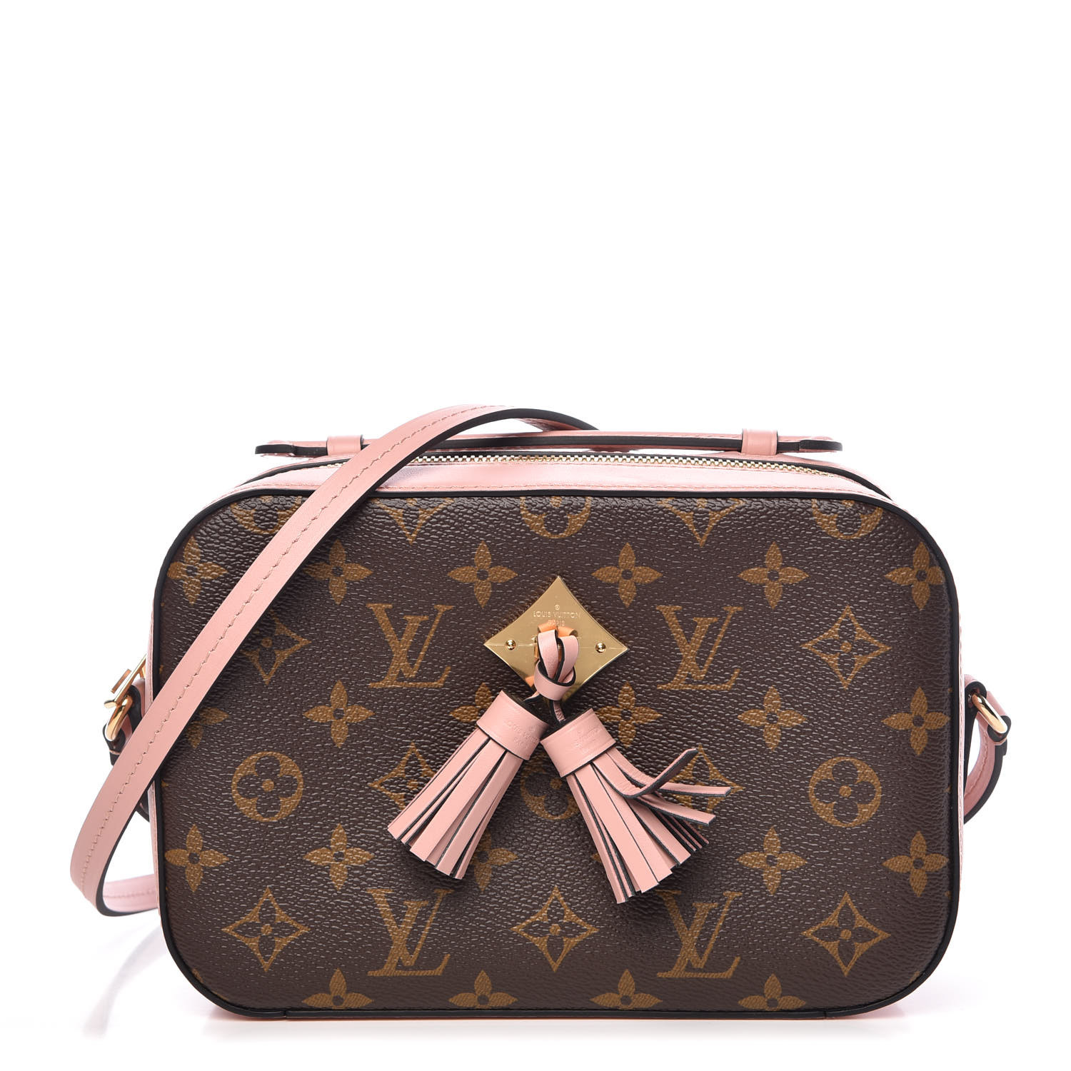 LOUIS VUITTON Monogram Saintonge Rose Poudre 369993