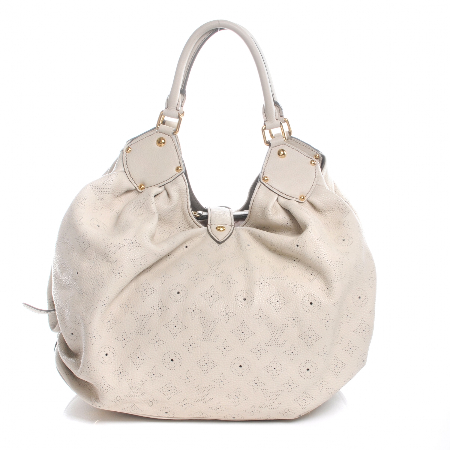 Louis Vuitton Gris Perle Monogram Mahina Leather Stellar PM Bag