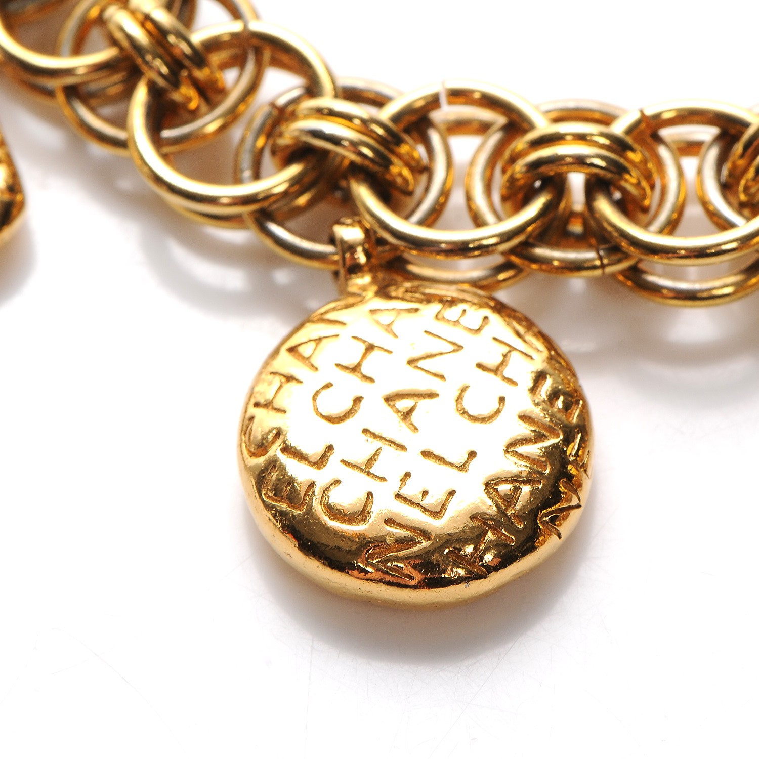 CHANEL Charm Bracelet Gold 211853