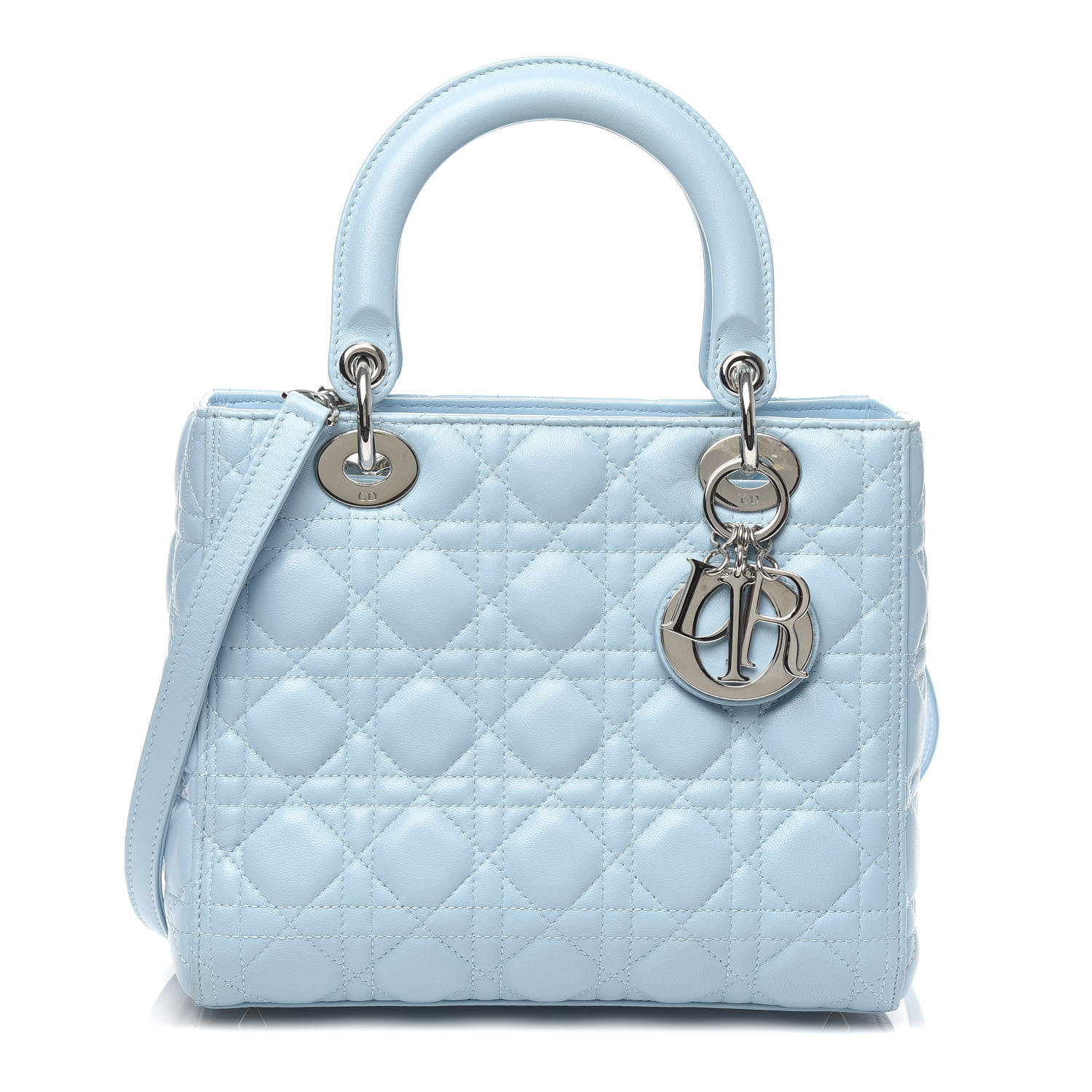 lady dior light blue