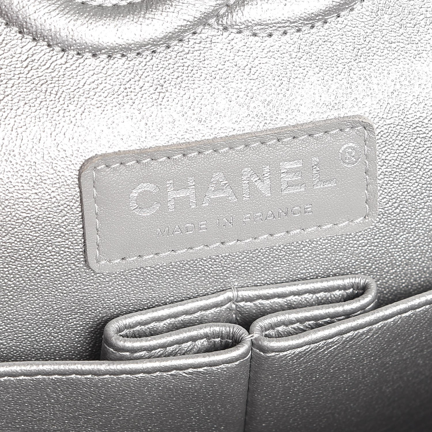 chanel medium flap silver hardware