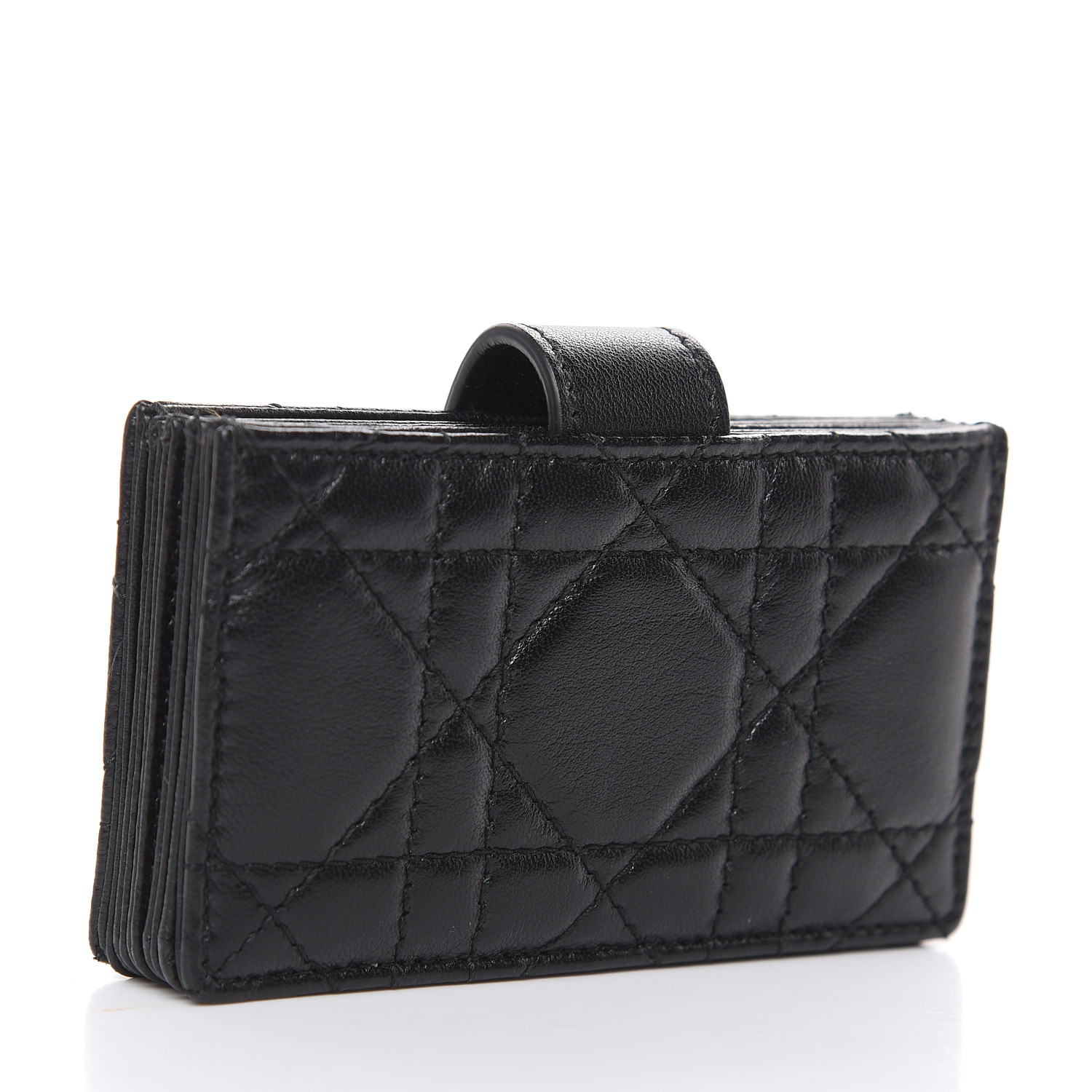 lady dior zip card holder