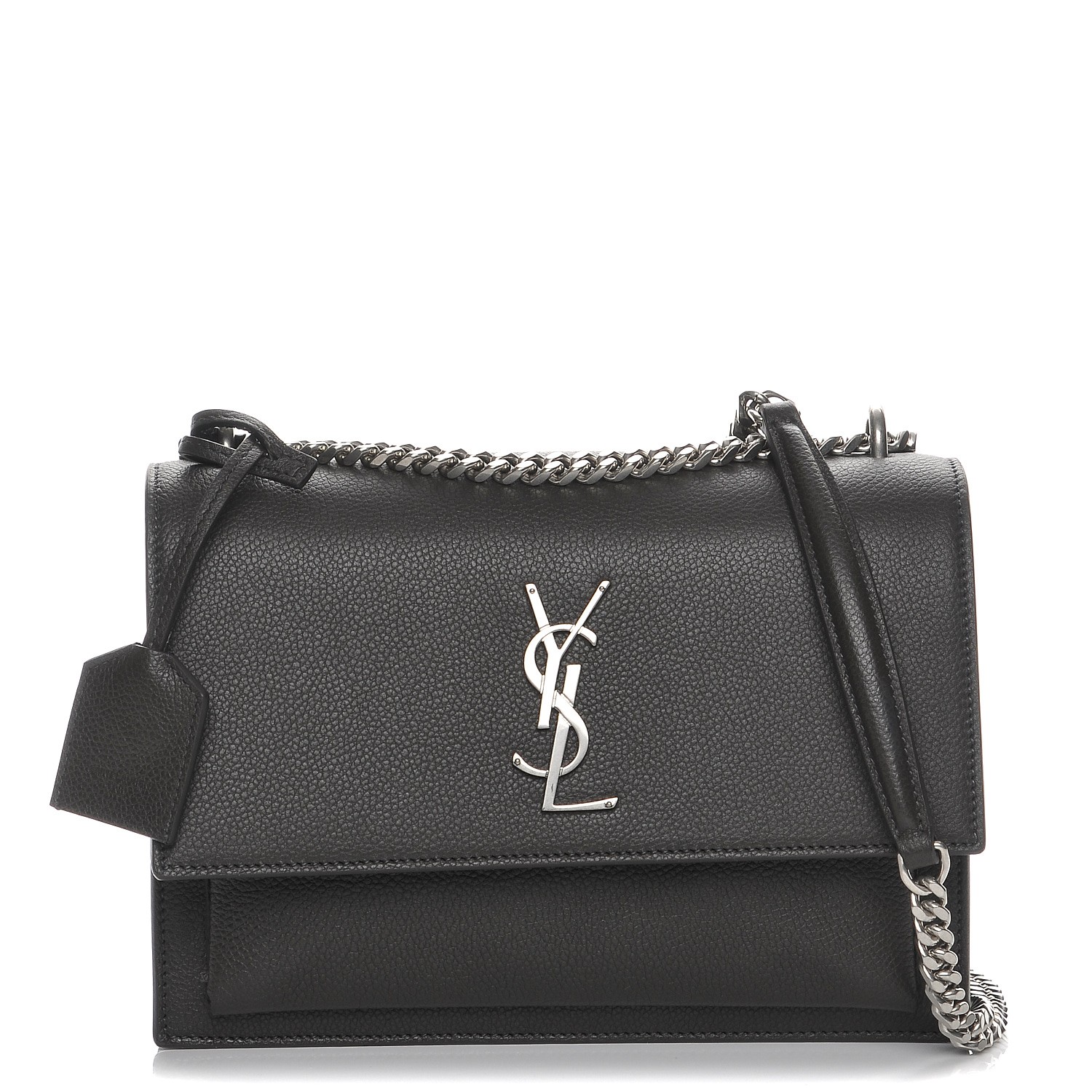 ysl sunset grained leather