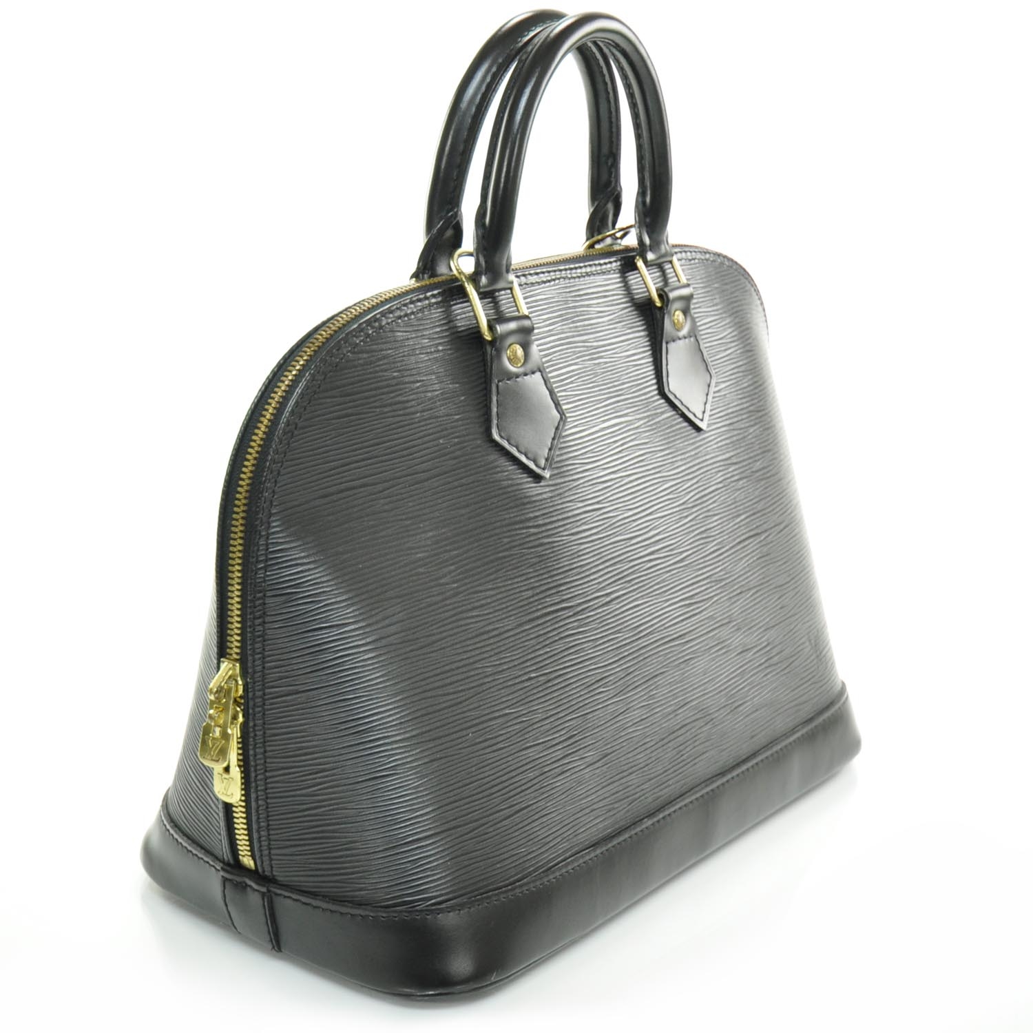 LOUIS VUITTON Epi Alma Black 24107 | FASHIONPHILE