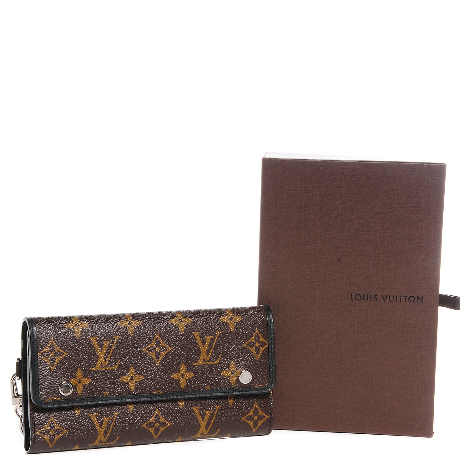 louis vuitton long wallet monogram