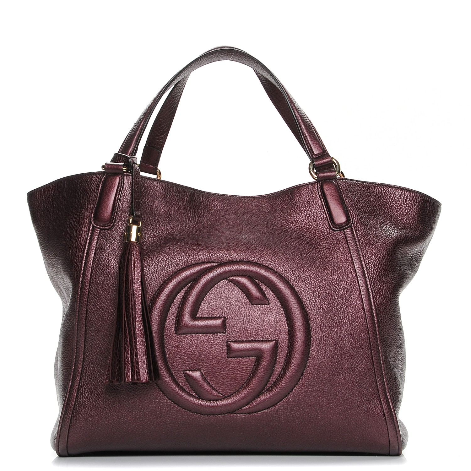 gucci pebbled calfskin medium soho