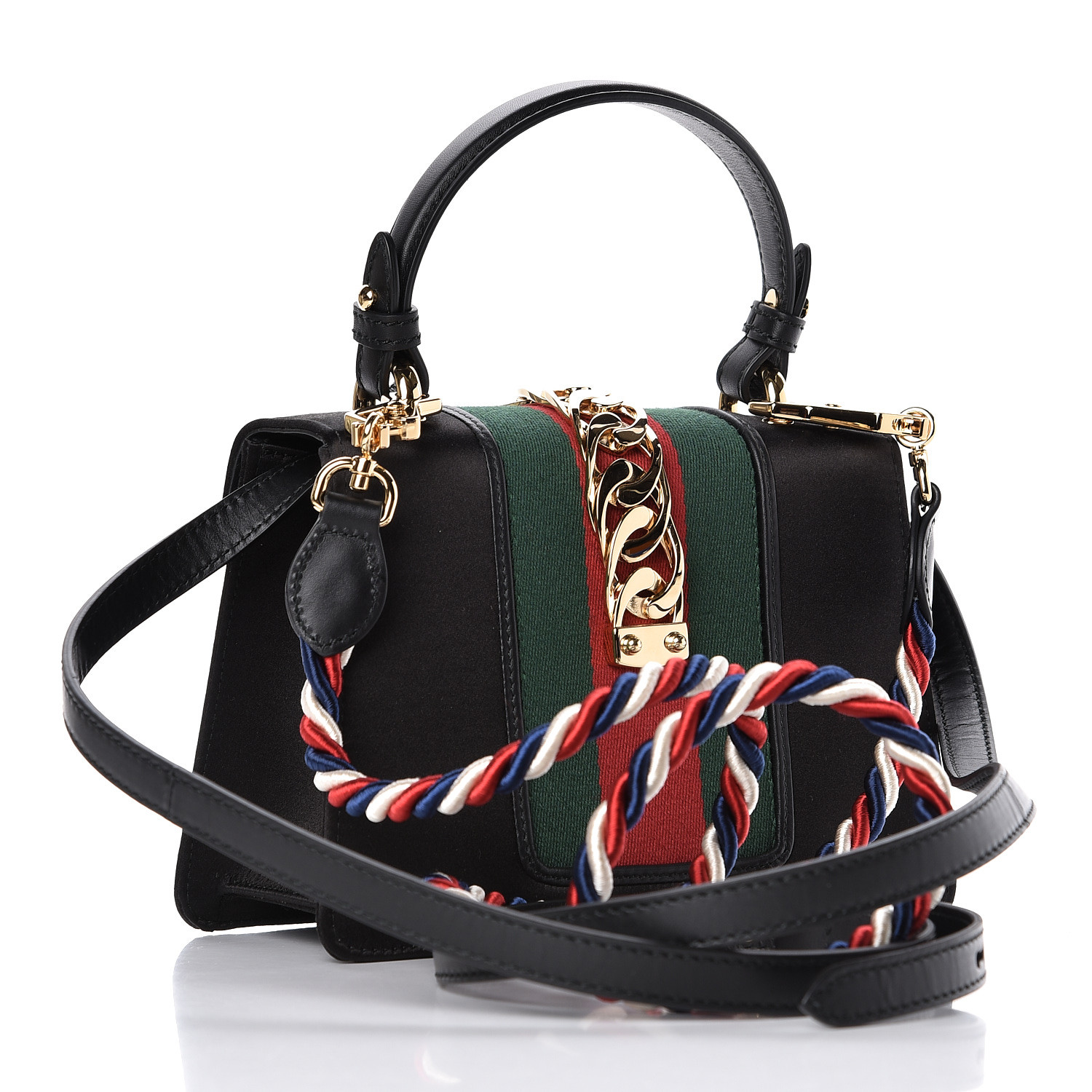 gucci mini sylvie black