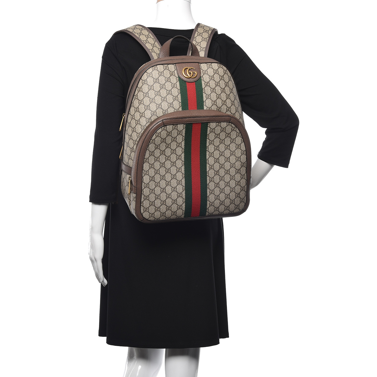 gucci gg monogram backpack