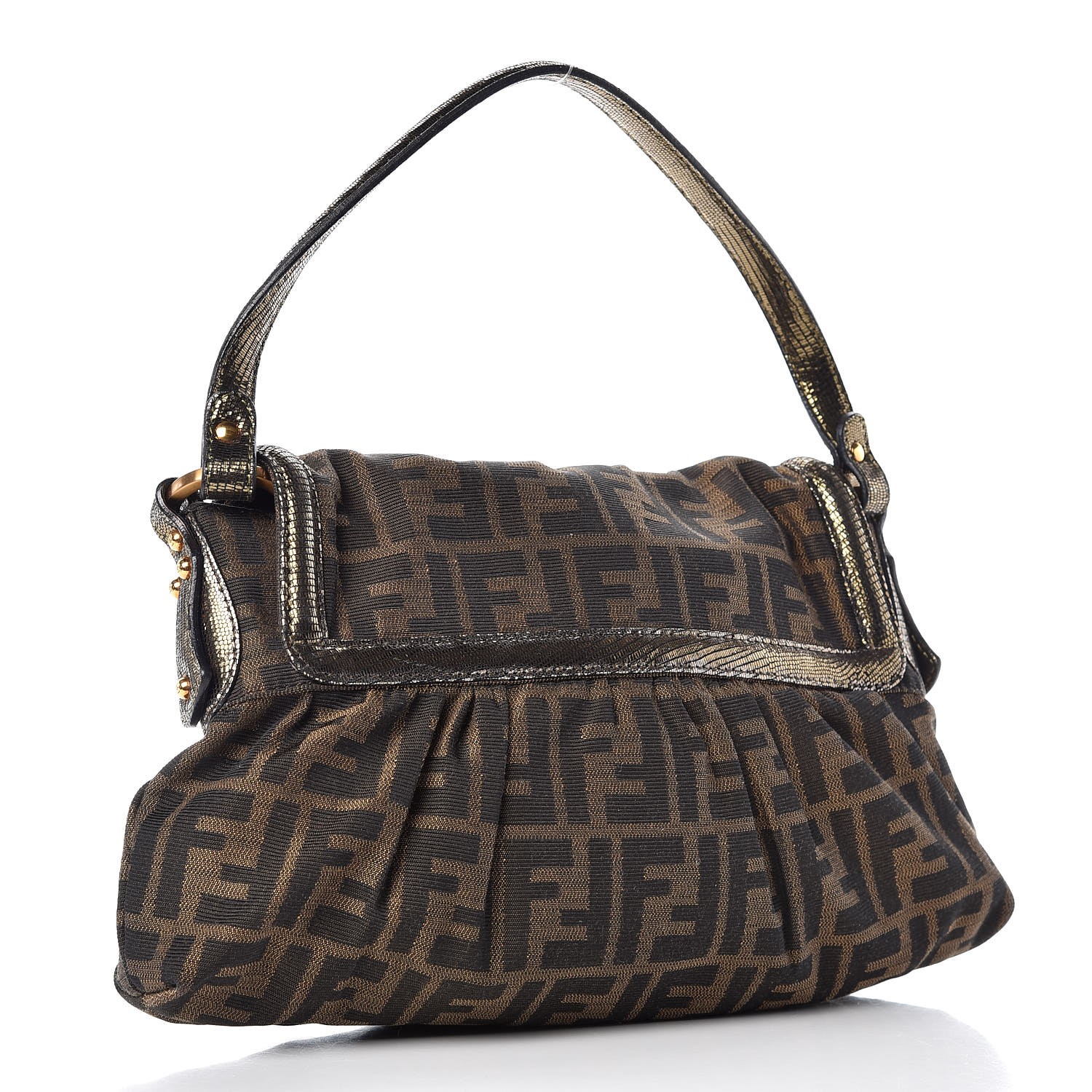 fendi chef zucca shoulder bag