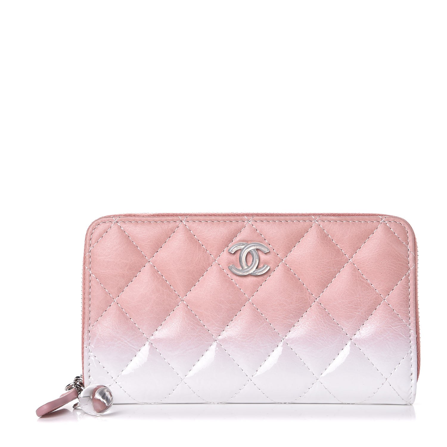 chanel wallet with pink inside