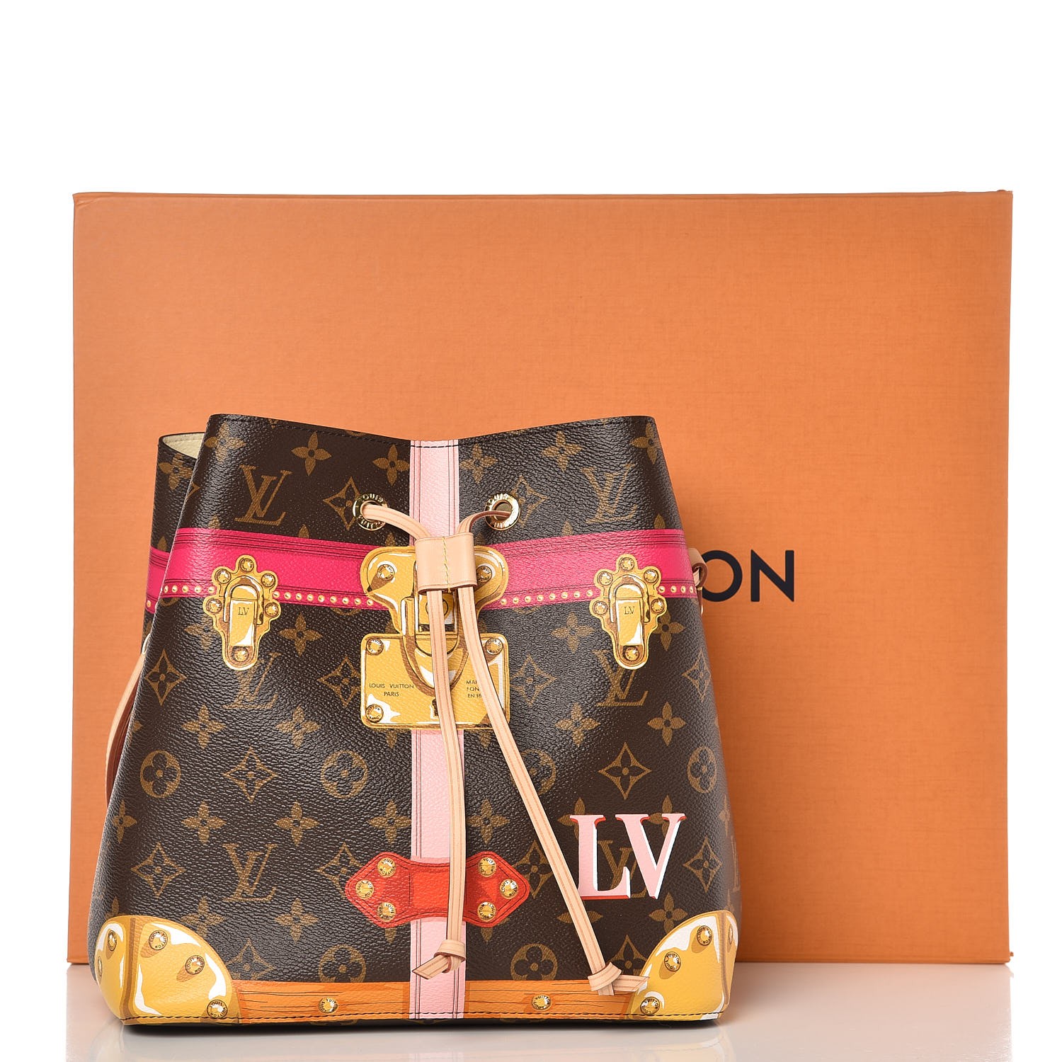 Louis Vuitton Duffle Handbag Limited Edition Time Trunk Monogram Canvas at  1stDibs