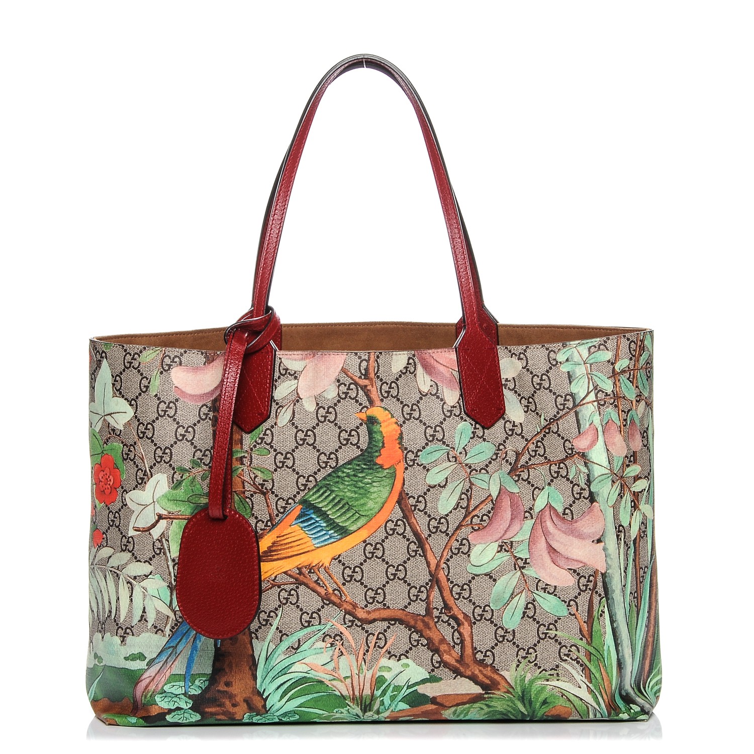 gucci tian tote bag