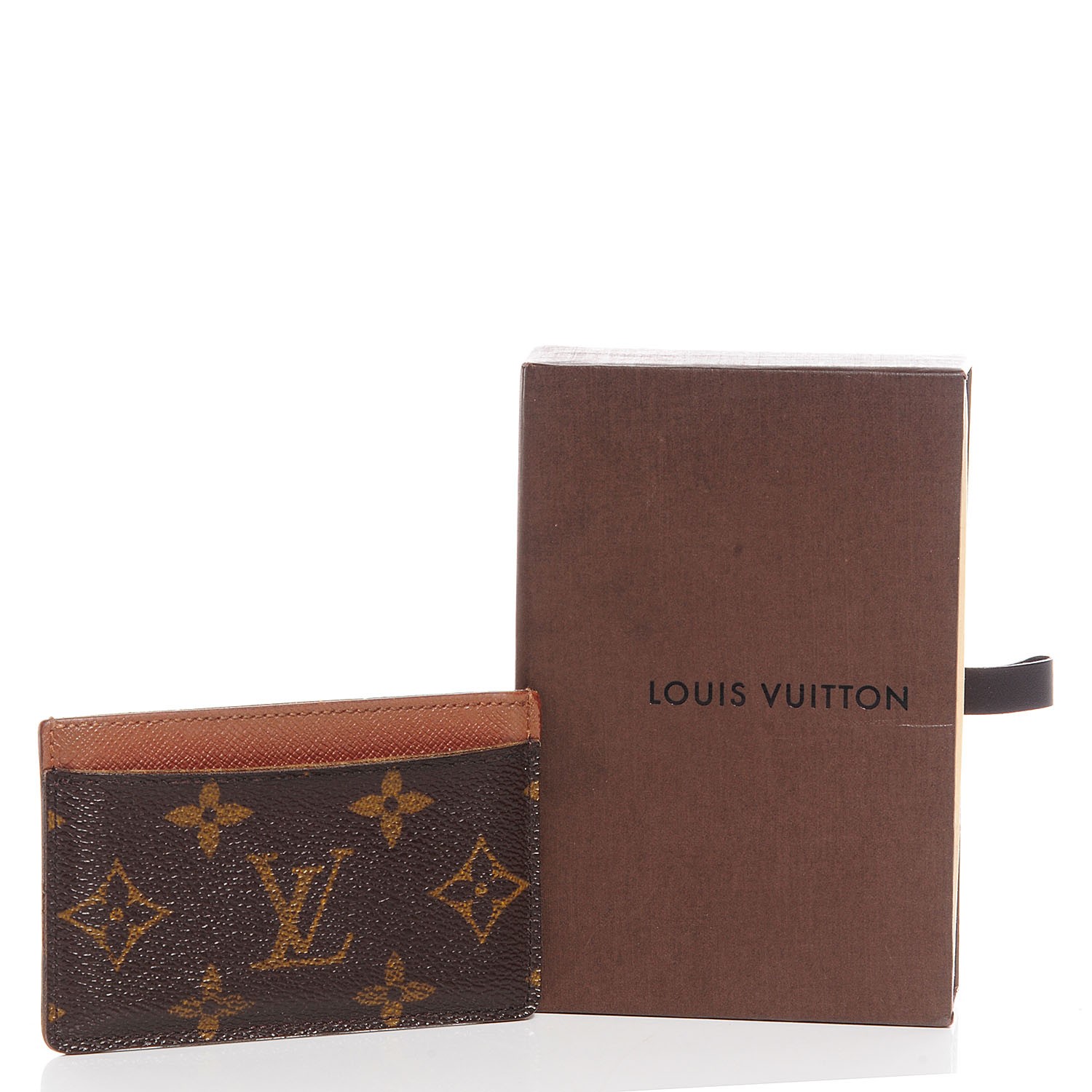 louis vuitton card holder monogram