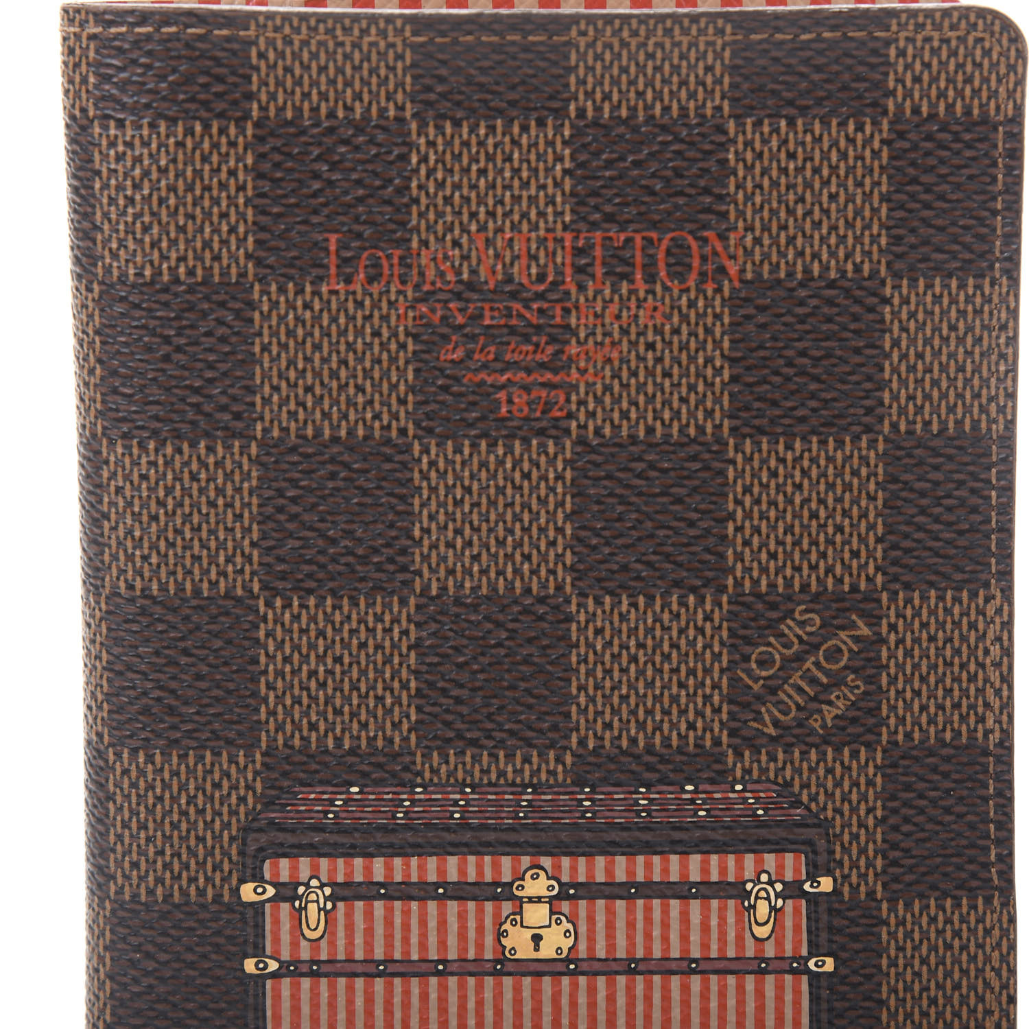 LOUIS VUITTON Damier Azur Passport Cover 543847
