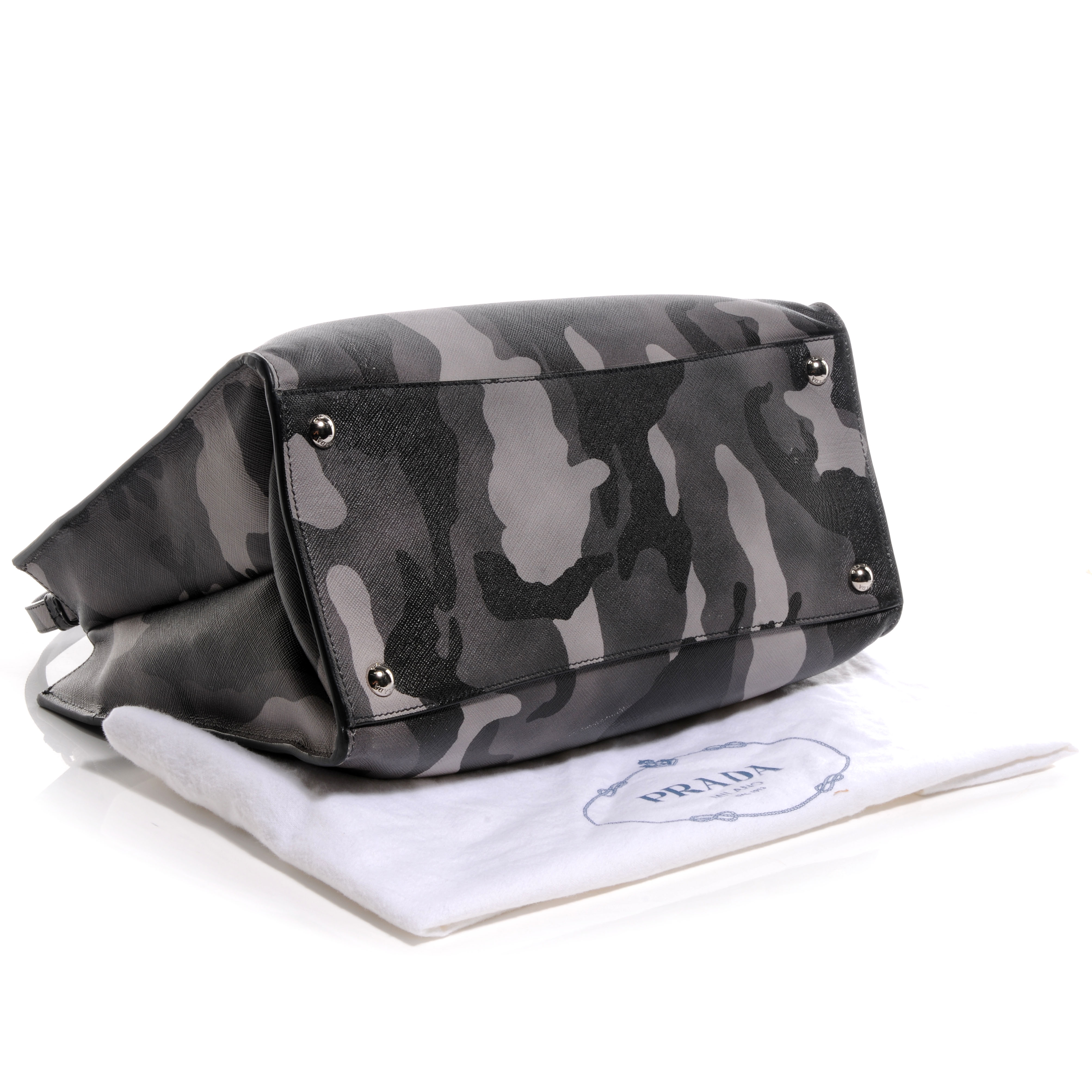 prada camouflage tote