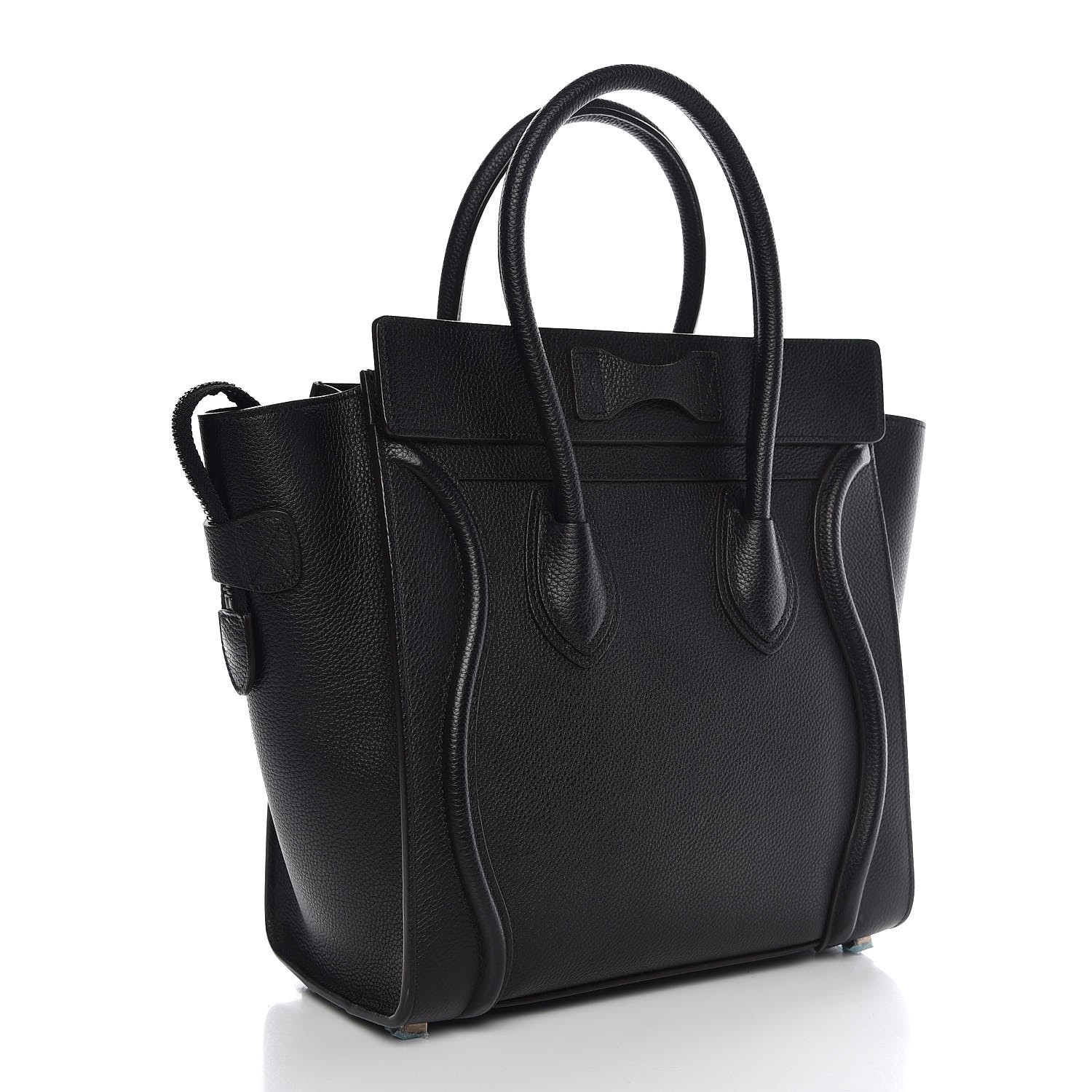 celine micro luggage drummed calfskin