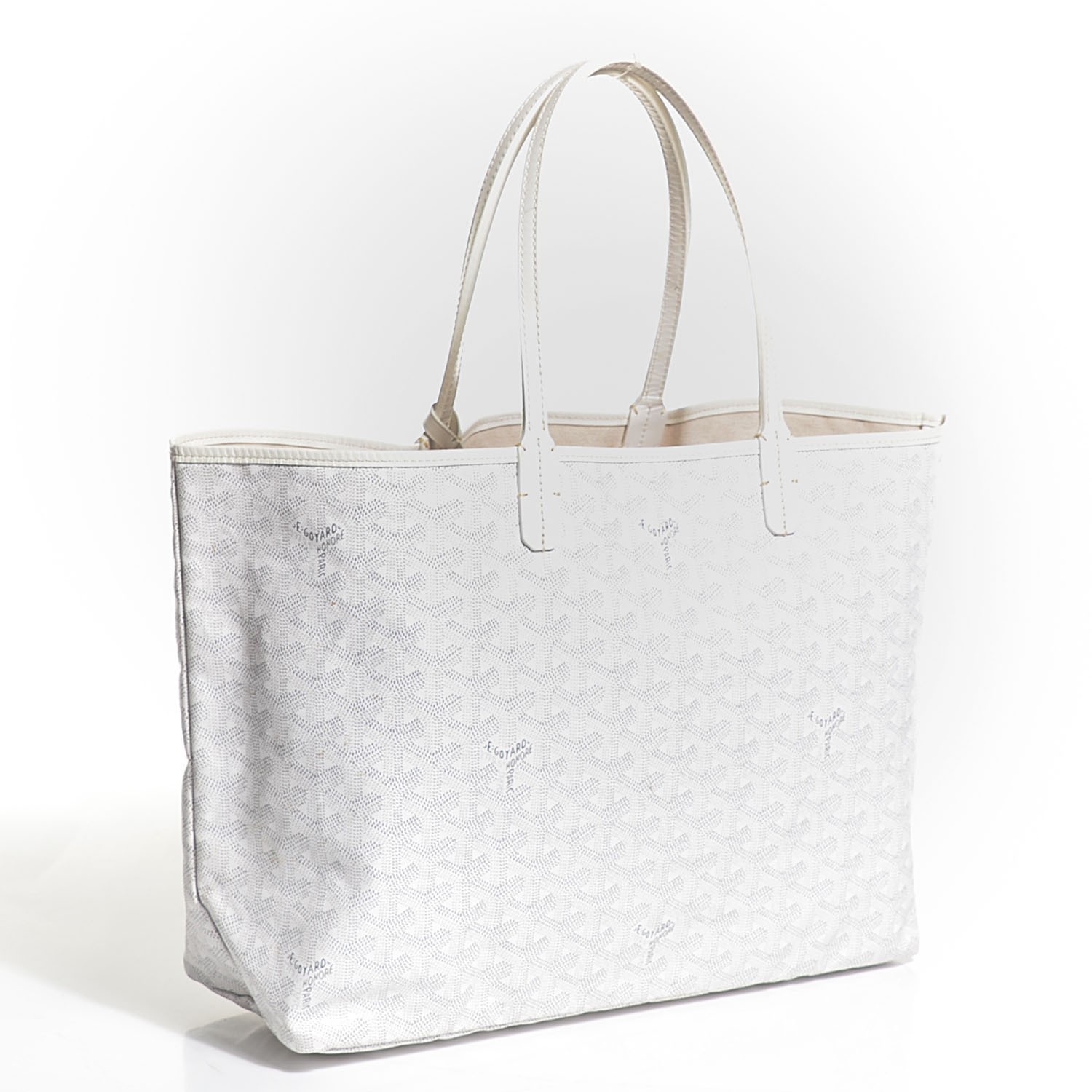 GOYARD Goyardine Saint Louis PM White 101678