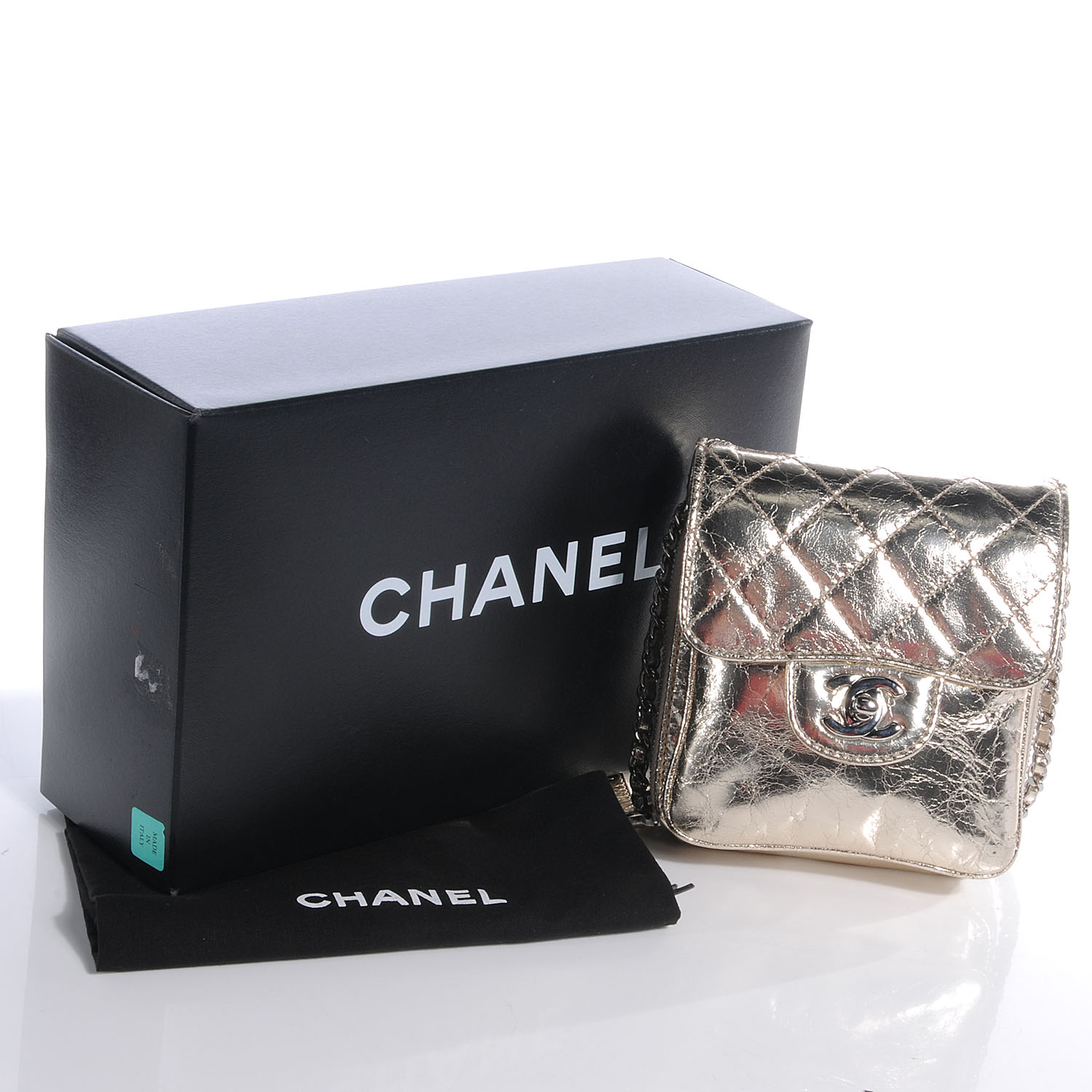 chanel mini woc with pearl strap