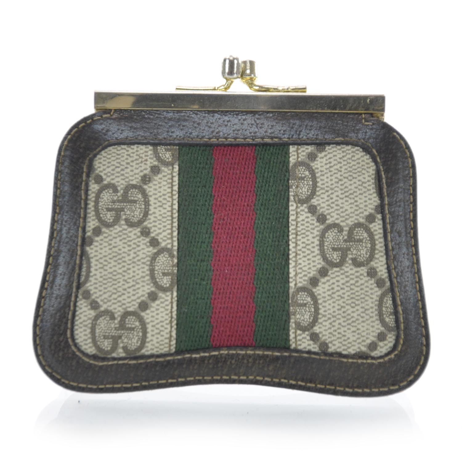 gucci leather coin purse