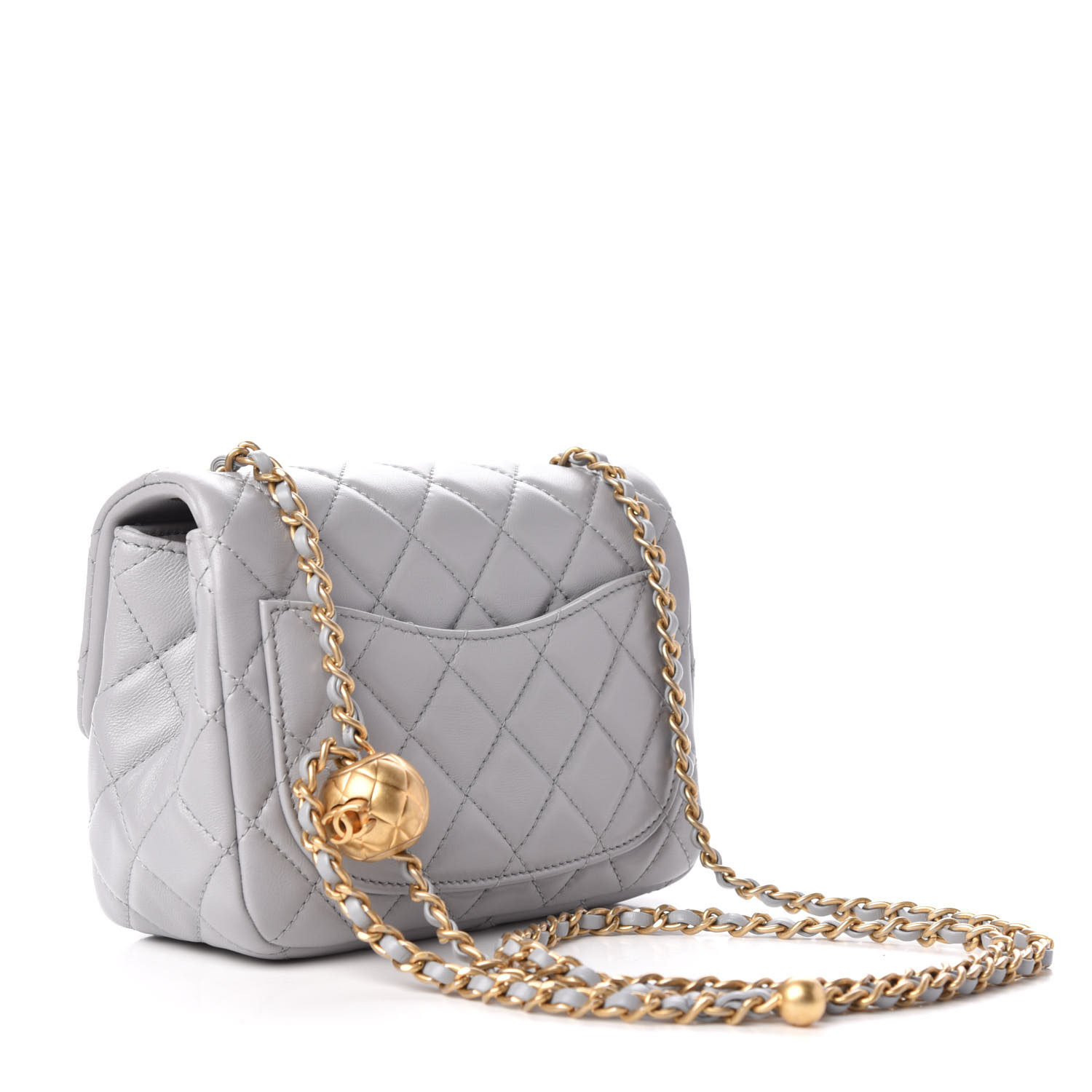 chanel pearl crush grey