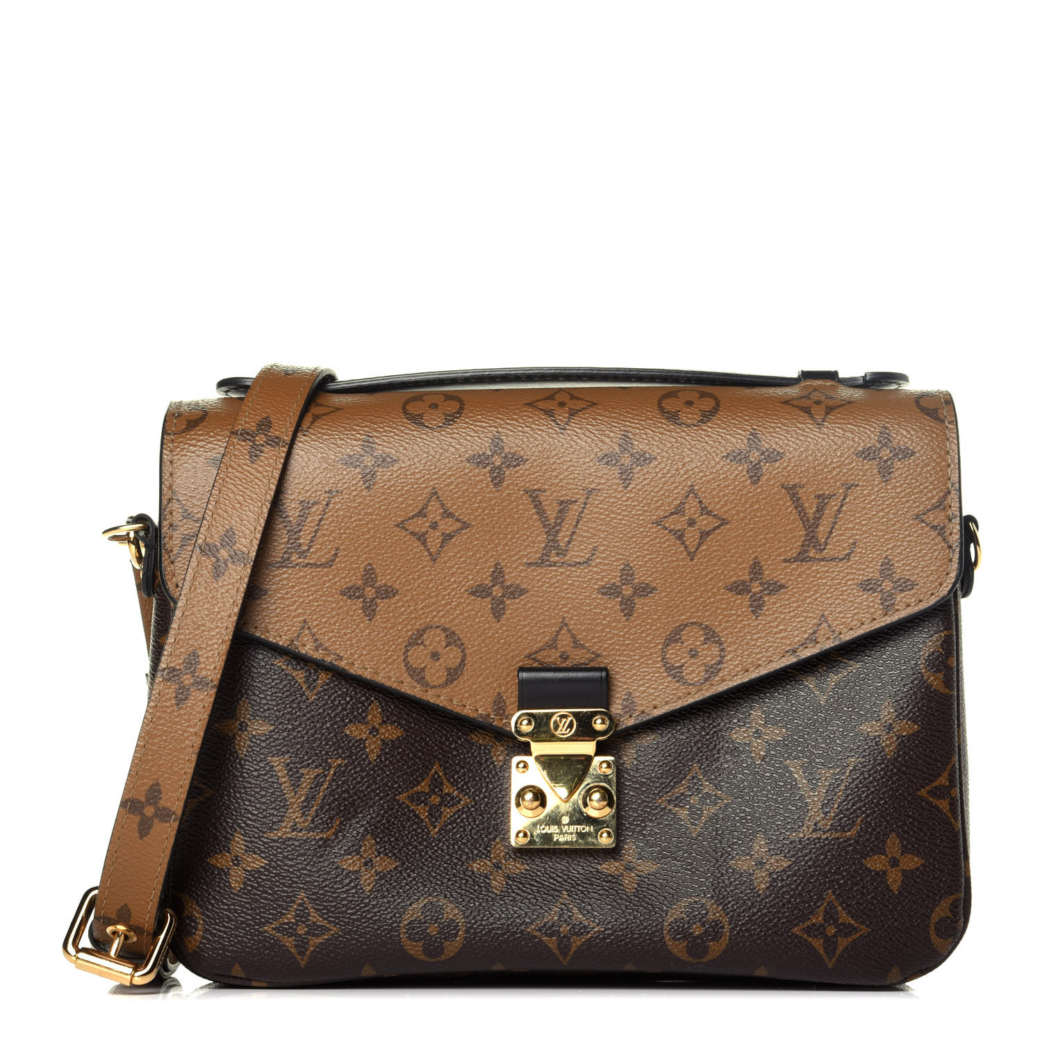 LOUIS VUITTON Monogram Pochette Metis 46130