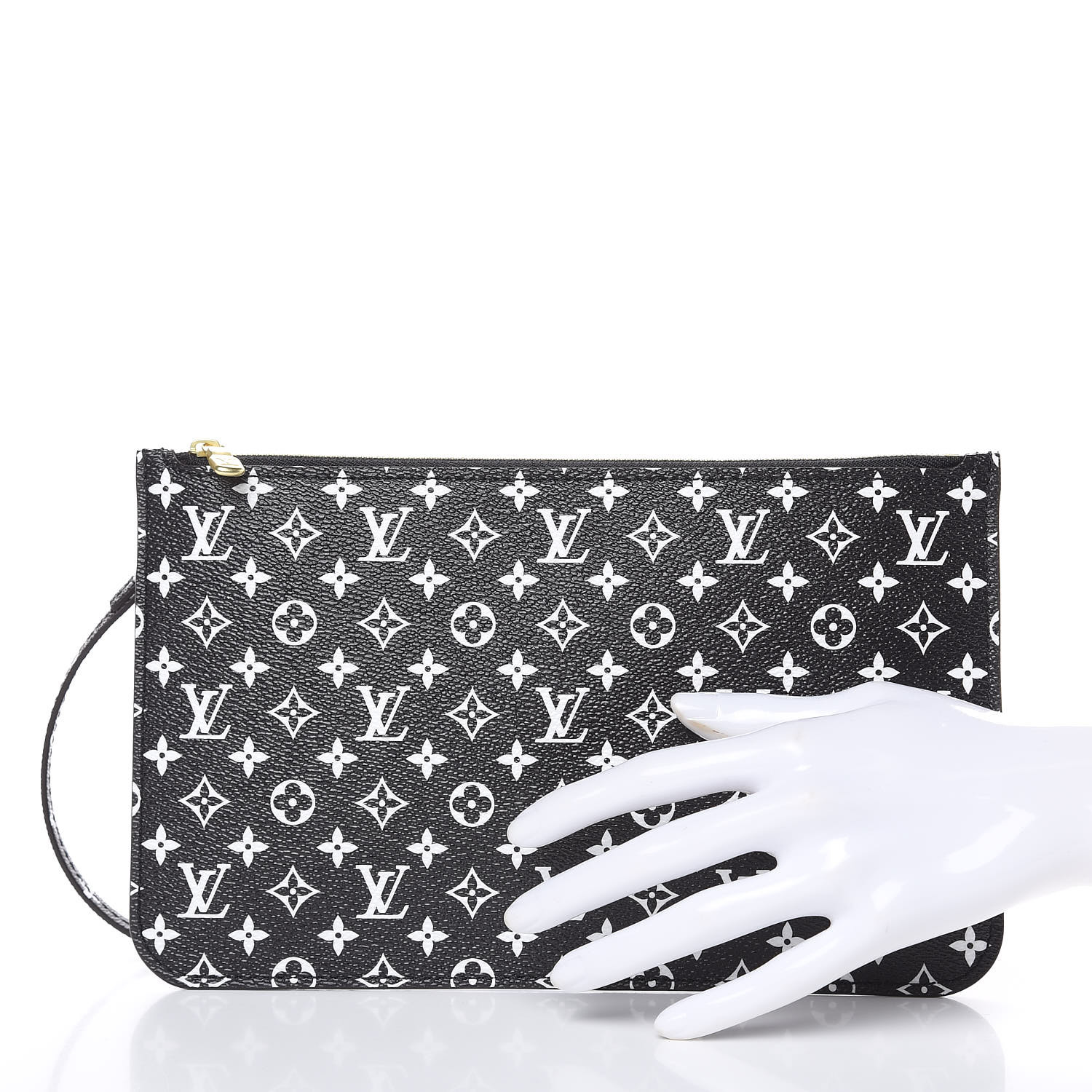 louis vuitton monogram giant jungle neverfull mm black