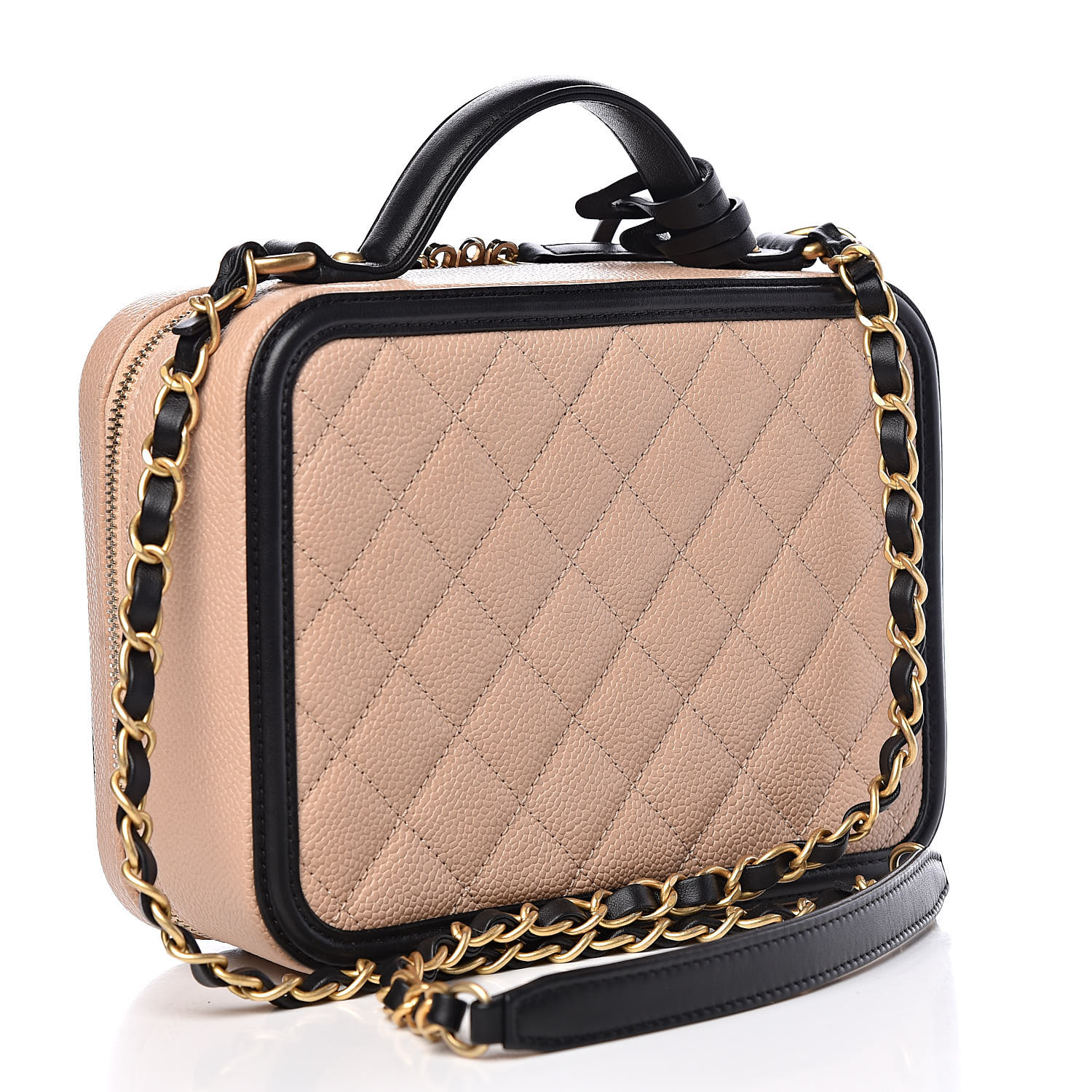 chanel filigree vanity case medium