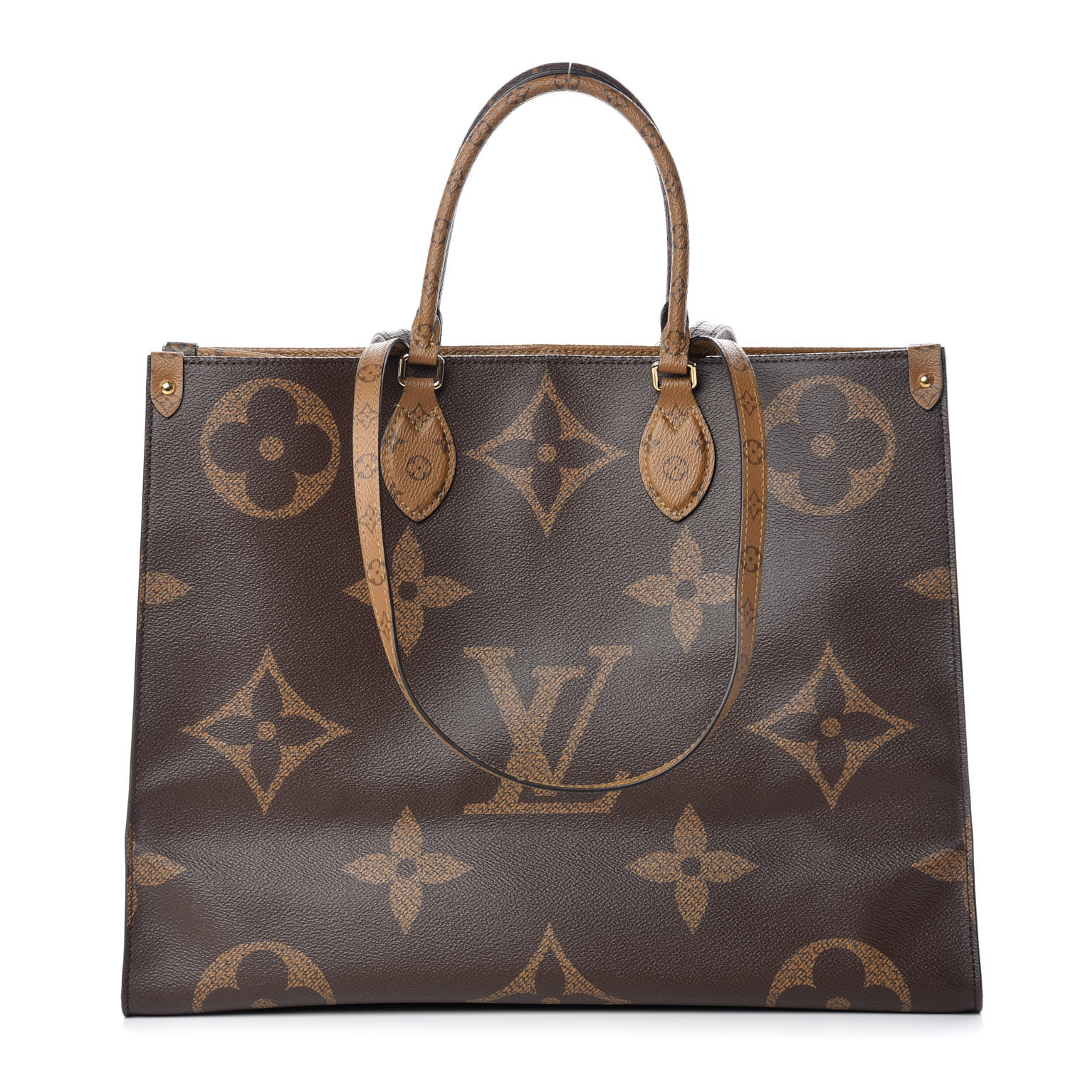 Louis Vuitton Monogram Reverse Giant OnTheGo MM - Brown Totes, Handbags -  LOU793894