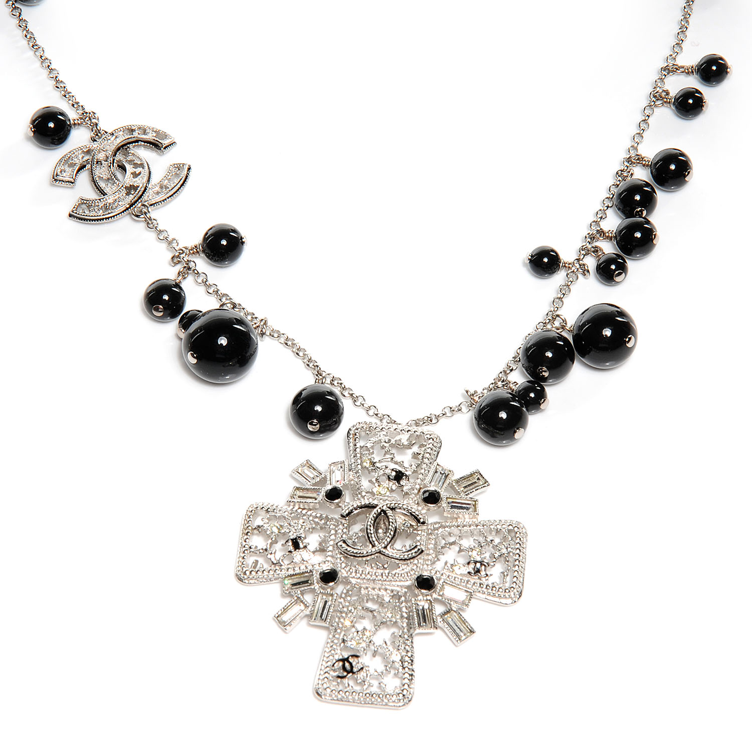 Chanel Maltese Cross Necklace