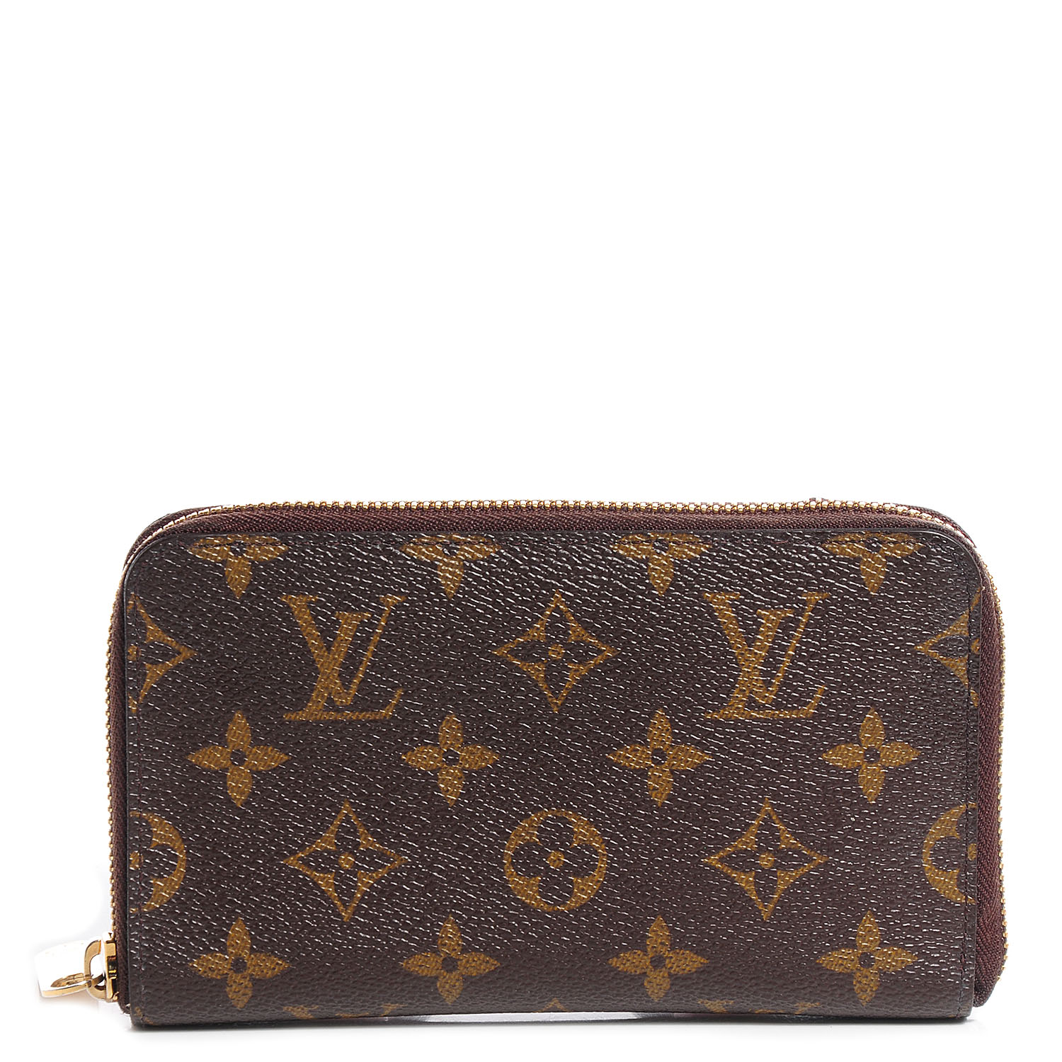 zippy compact wallet monogram