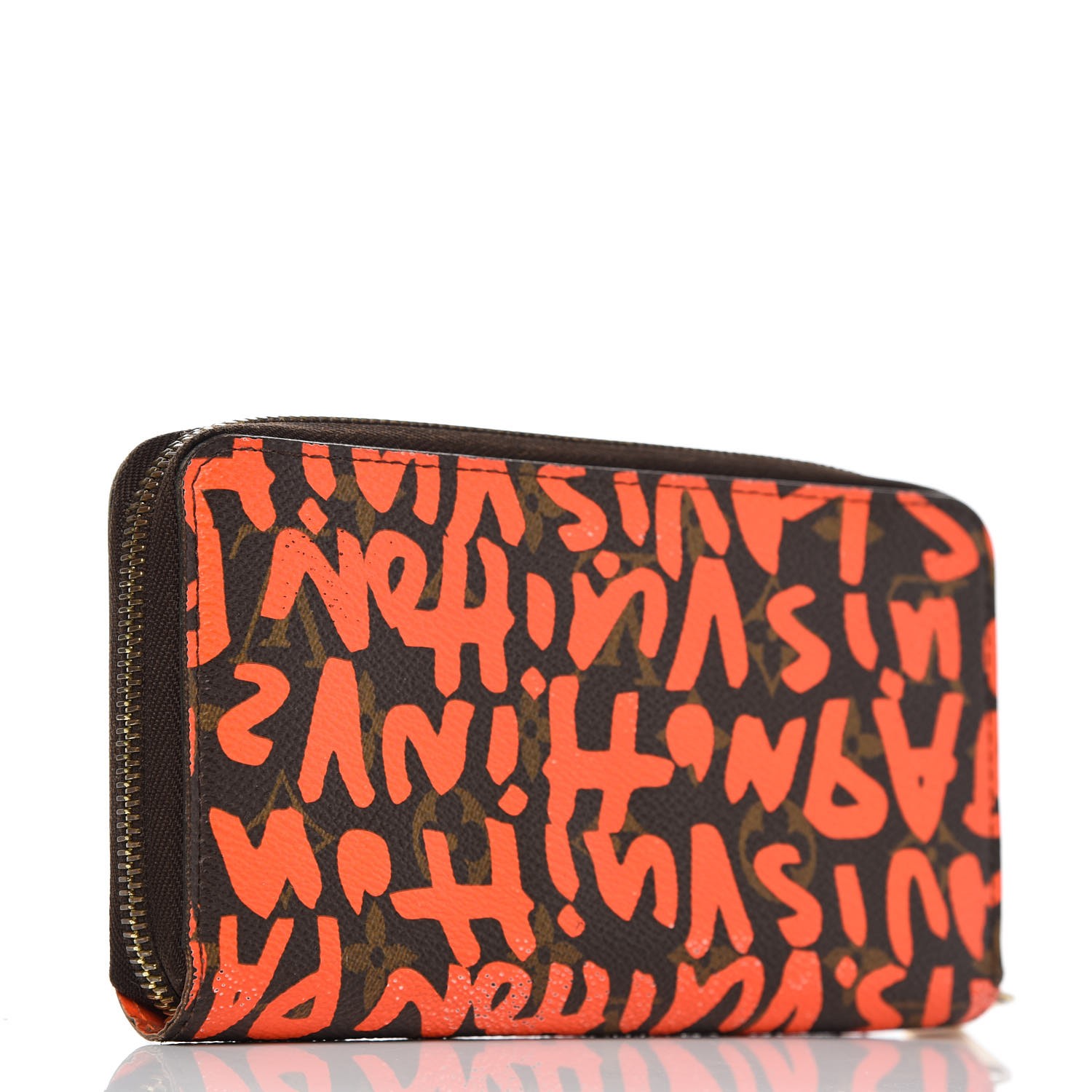 Louis Vuitton, Bags, Limited Edition Louis Vuitton Stephen Sprouse  Graffiti Zip Wallet Neon Pink