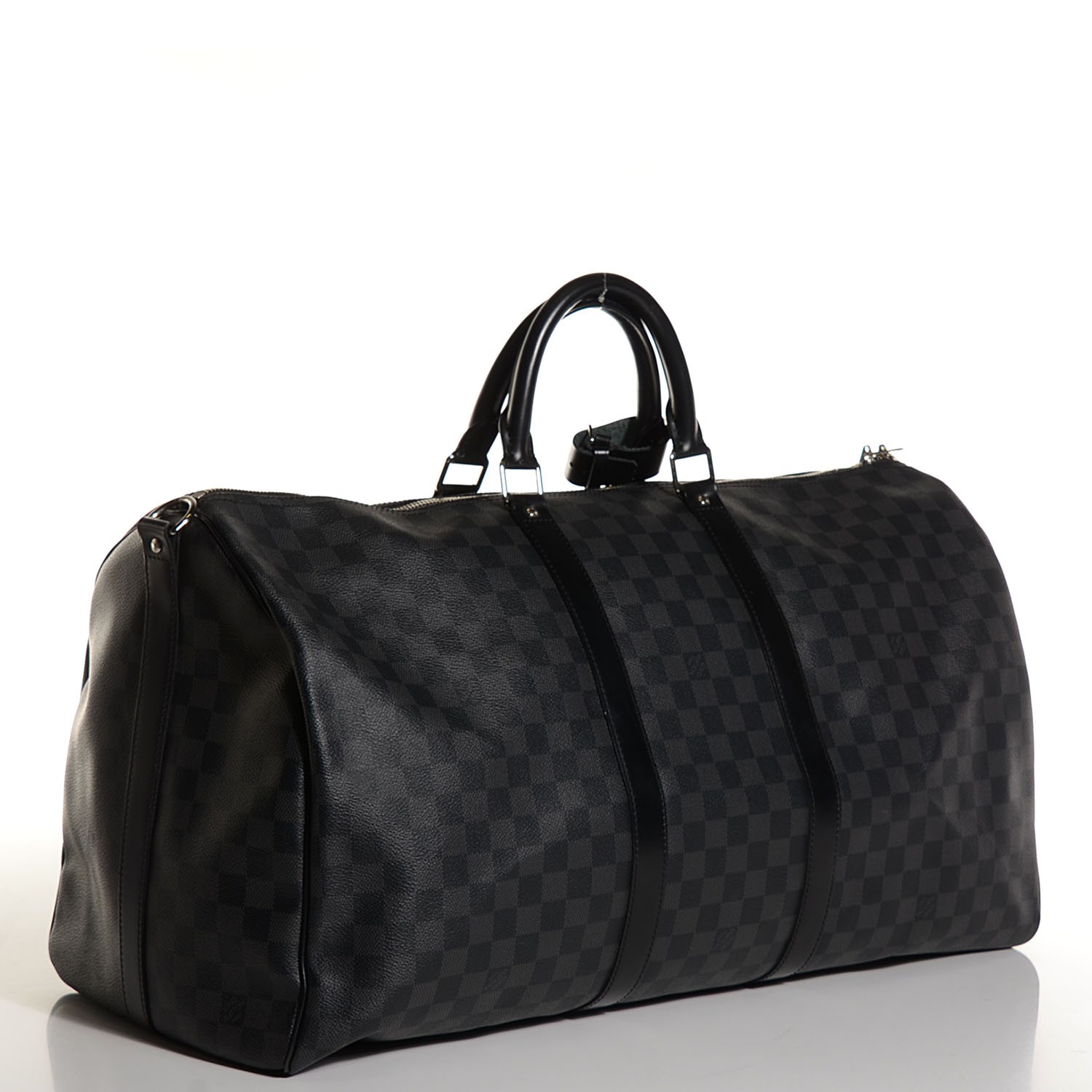 louis vuitton keepall bandouliere 55 damier graphite