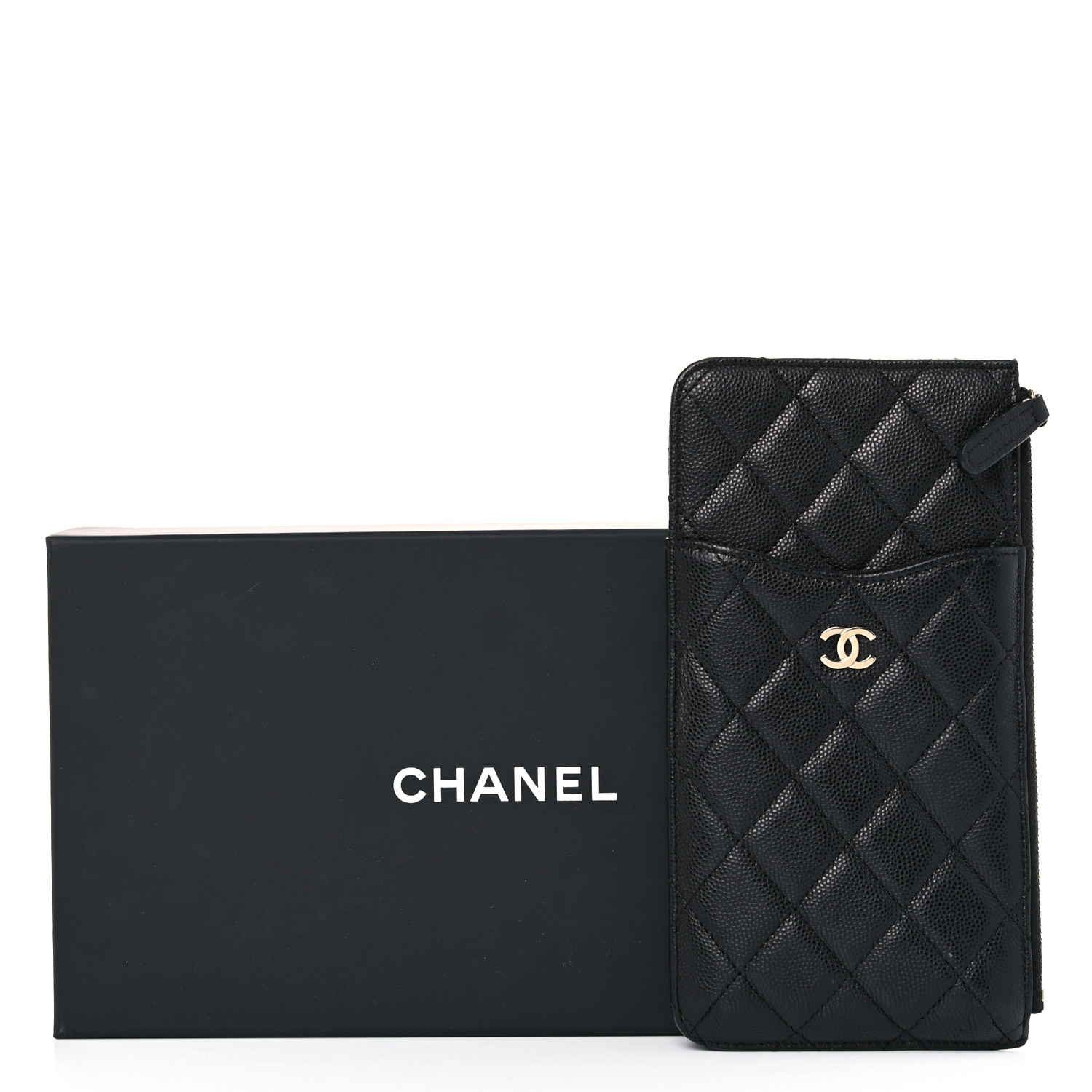 chanel iphone wallet