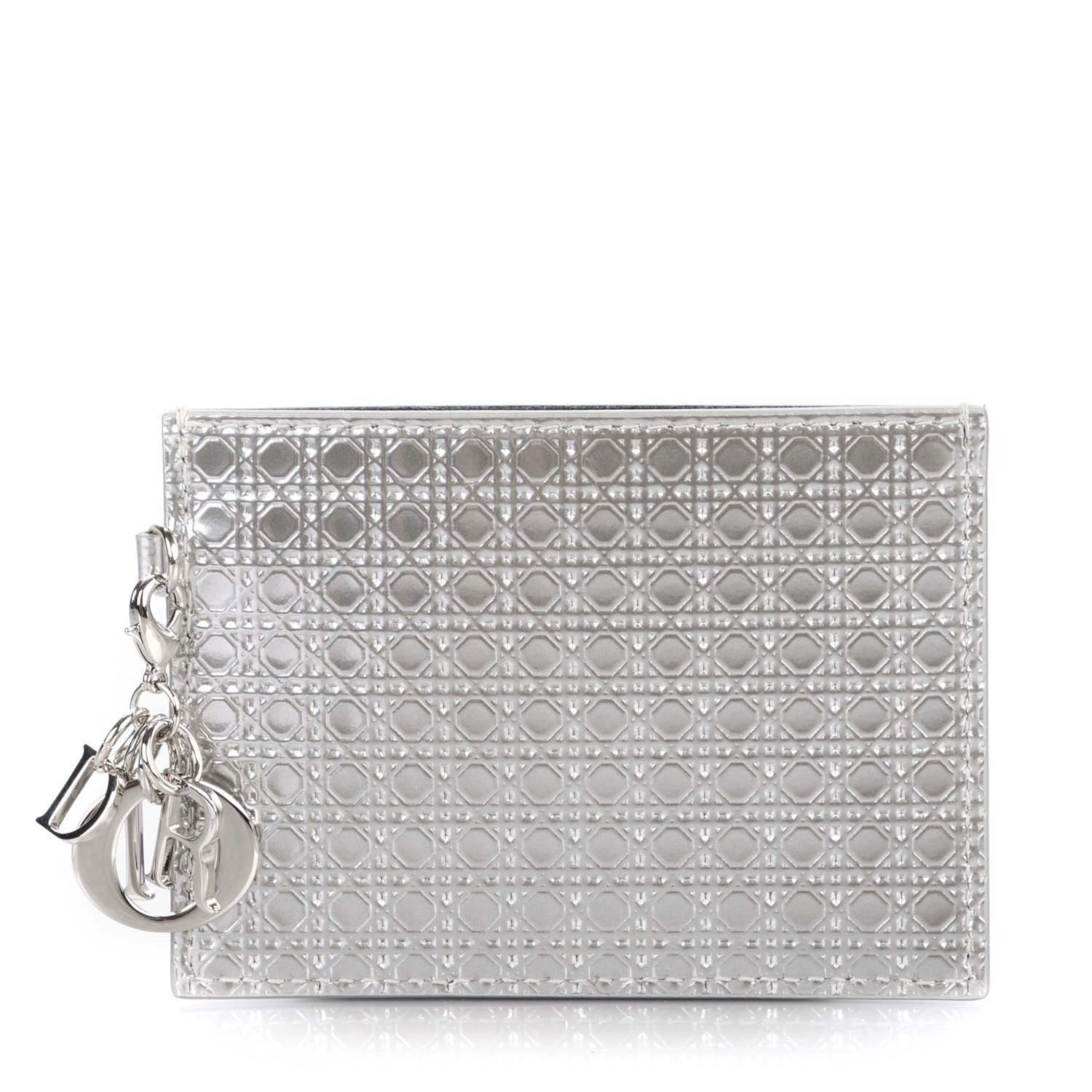 lady dior zip card holder