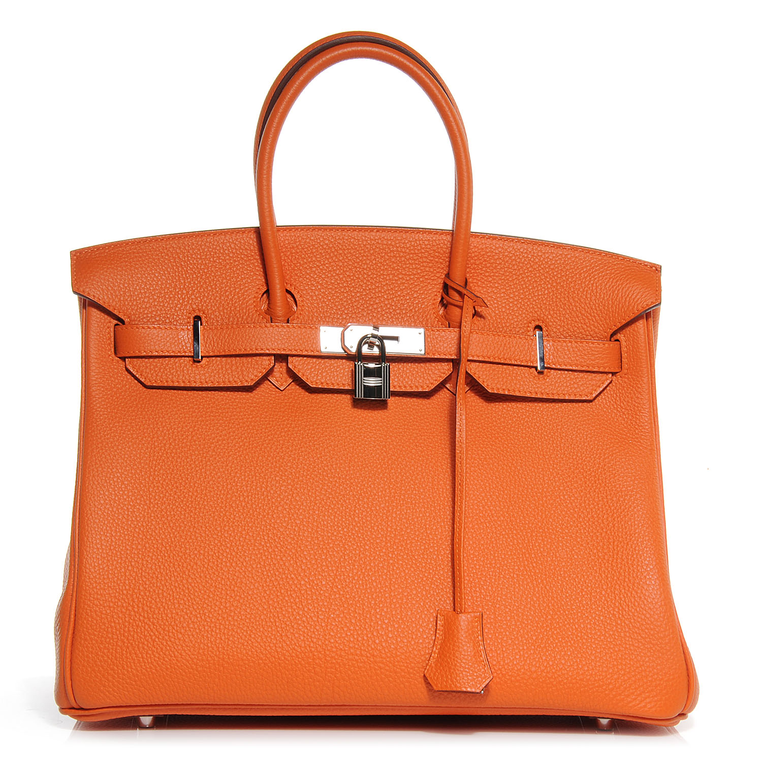 HERMES Togo Birkin 35 Orange 54384