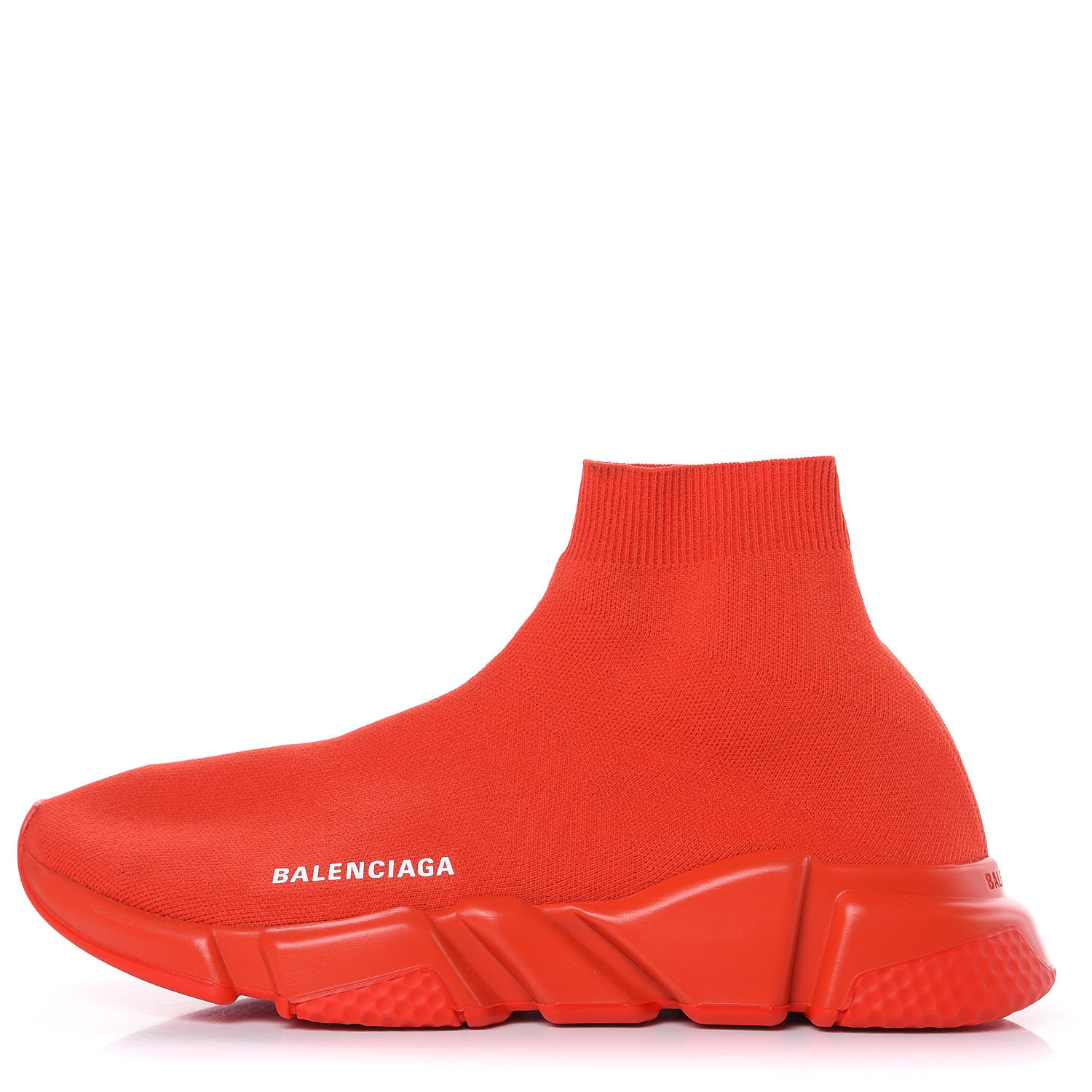 balenciaga sock shoe red