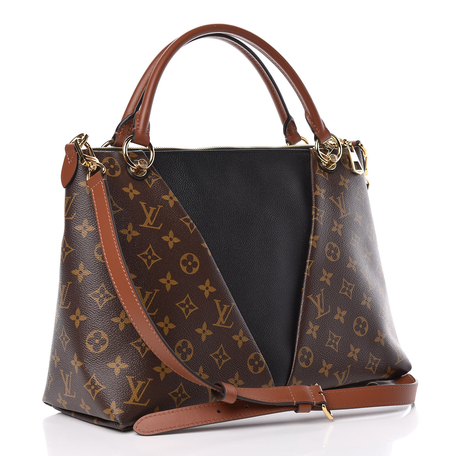 2005's Louis Vuitton monogram bag Brown Cotton ref.597914 - Joli Closet