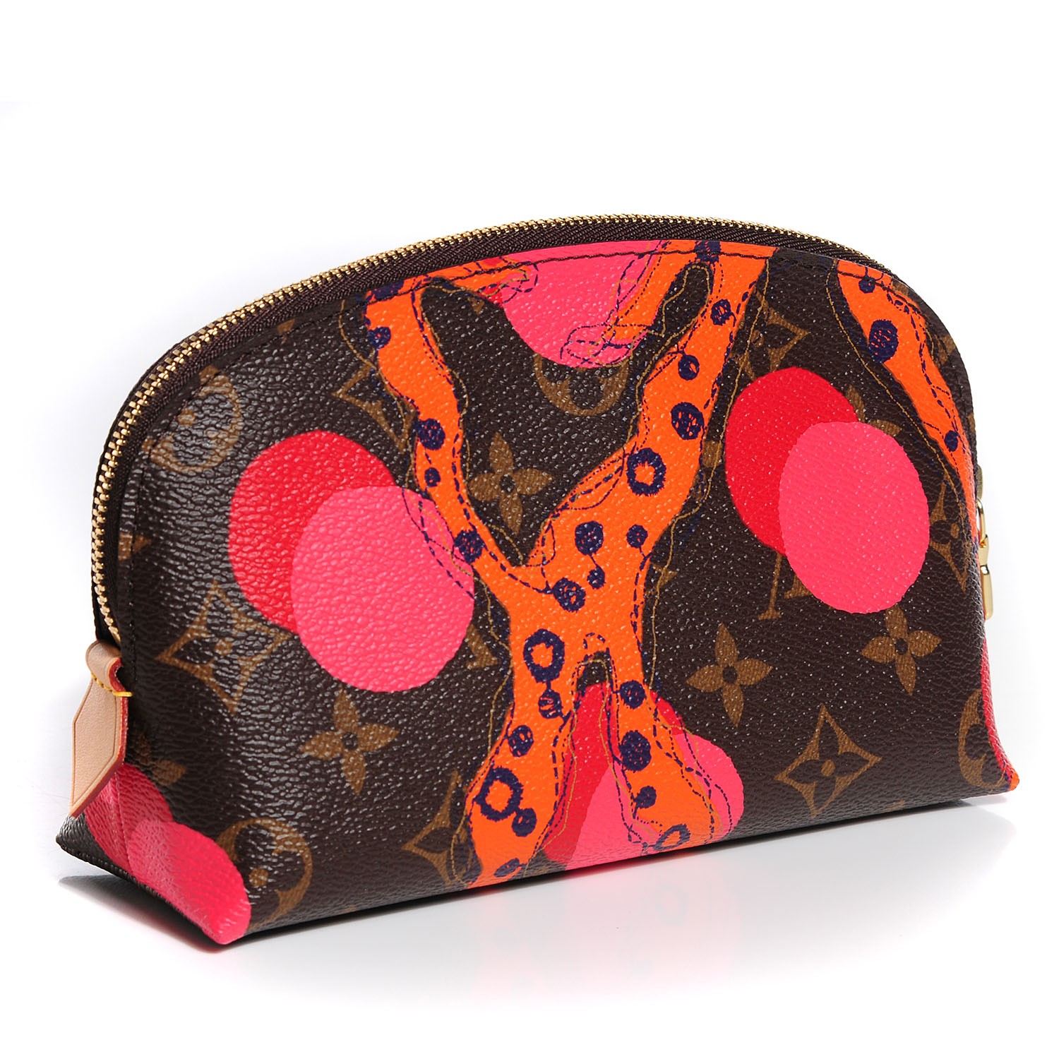 louis vuitton monogram cosmetic pouch make up case 861961