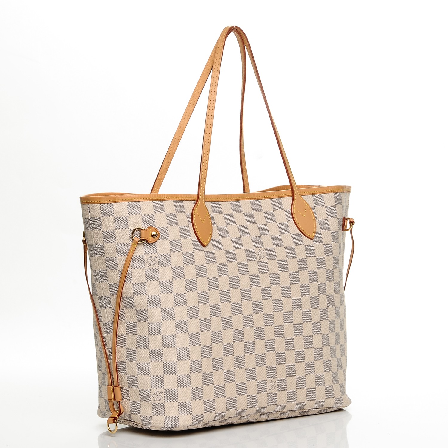 Louis Vuitton Damier Azur Neverfull MM with Pink Lining N41605  Louis  vuitton damier, Louis vuitton damier azur, Louis vuitton