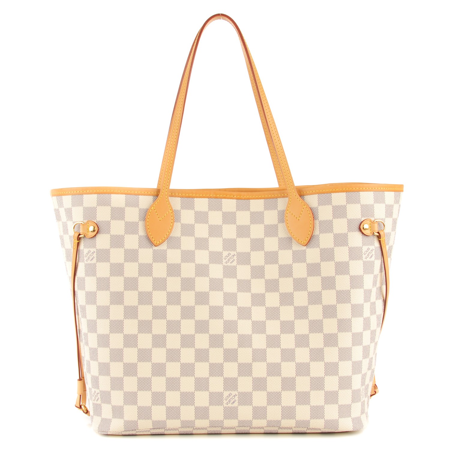 vuitton neverfull damier azur