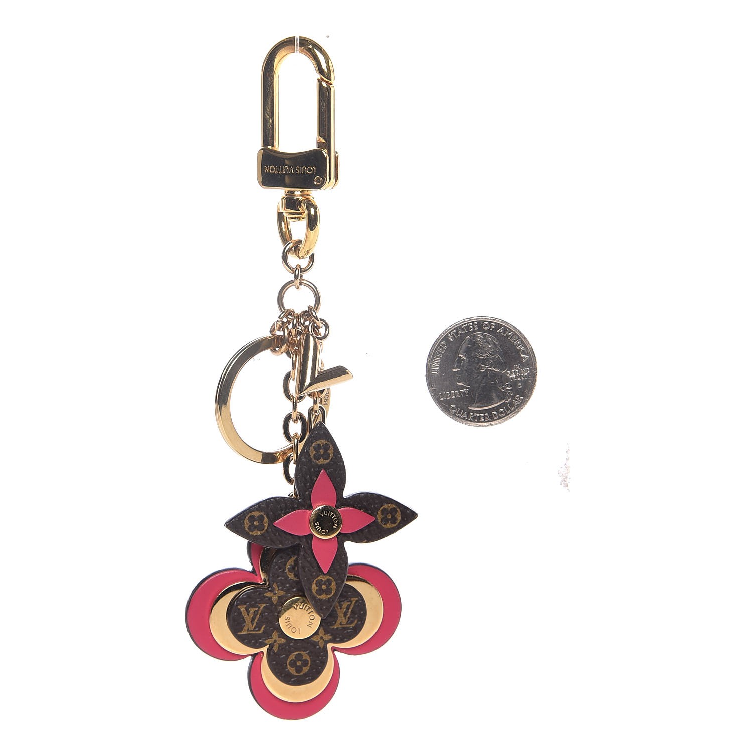Louis Vuitton Monogram Blooming Flowers Bb Bag Charm and Key Holder