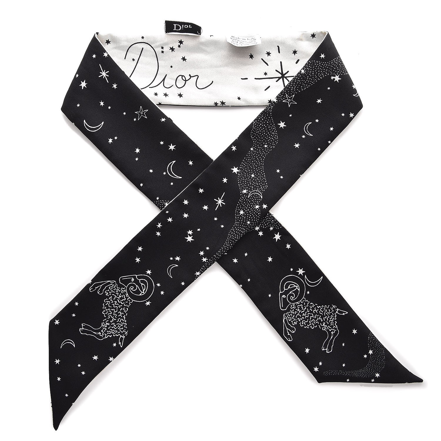 dior mitzvah scarf