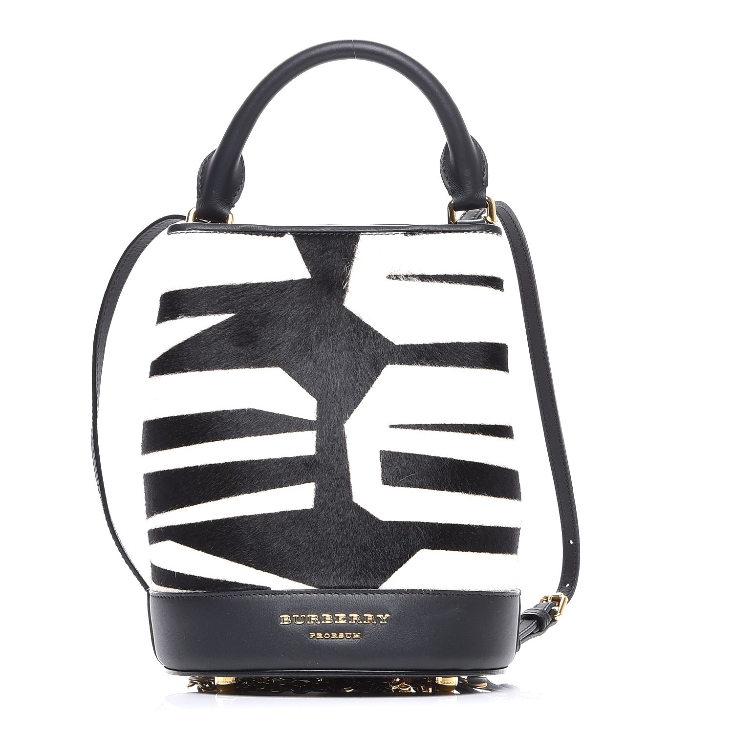 Burberry zebra hot sale bag