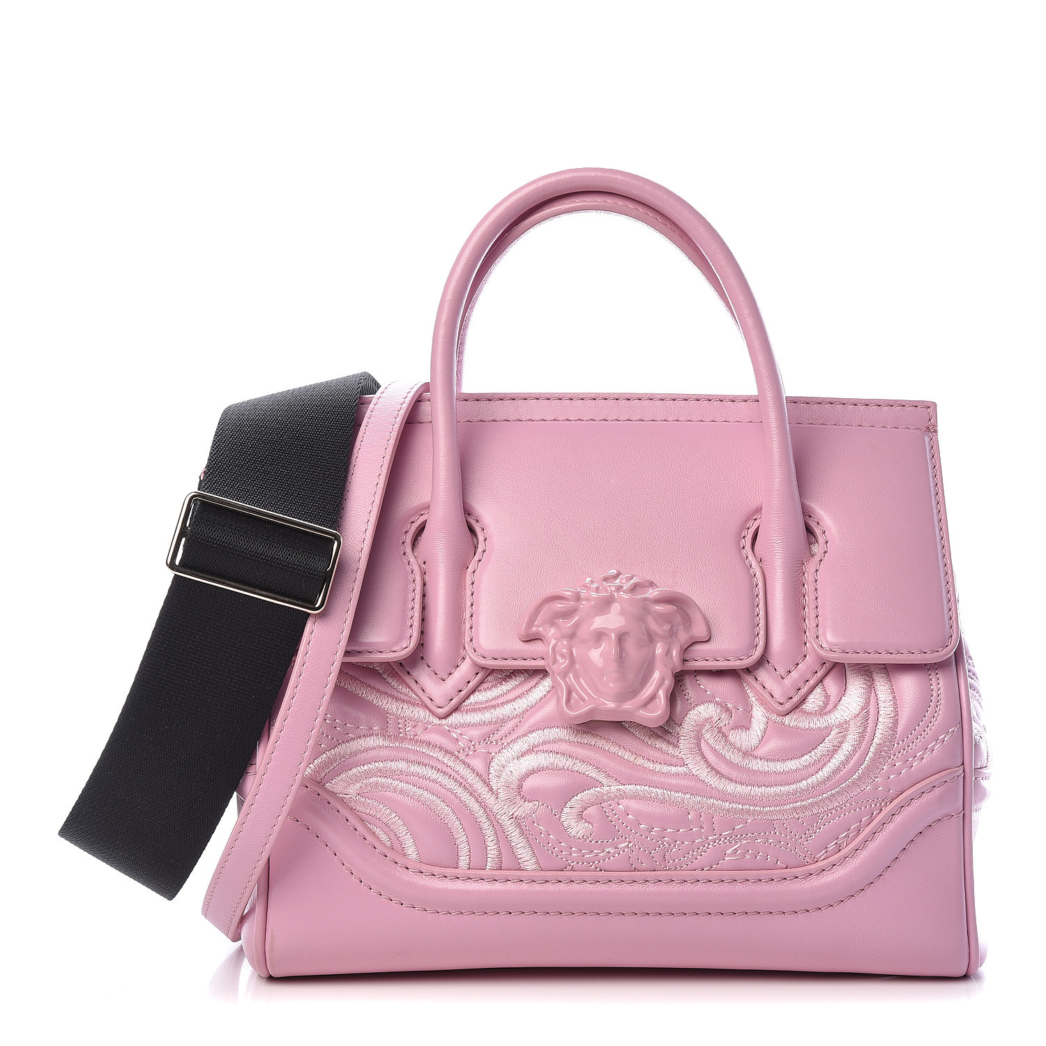 versace embroidered palazzo empire bag