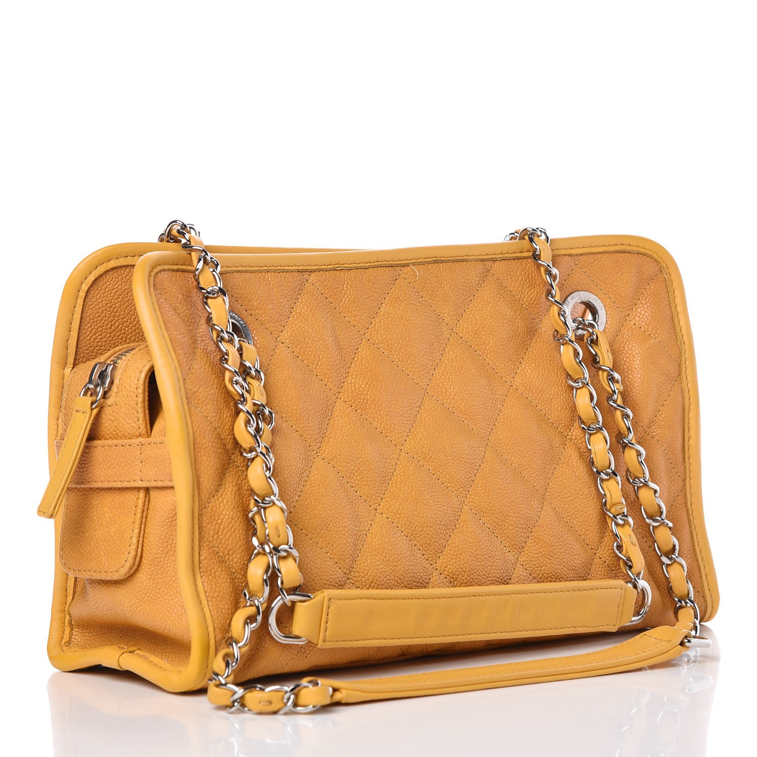 yellow chanel bag for sale