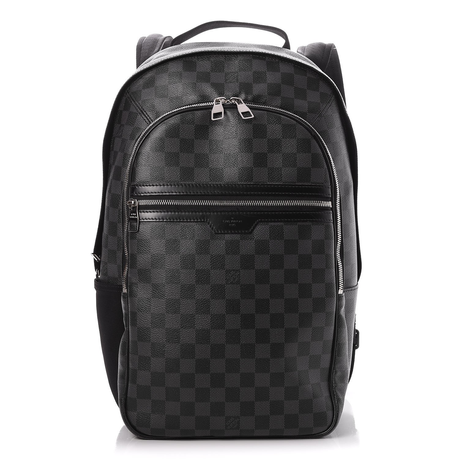 Louis Vuitton Damier Graphite Michael Backpack - For Sale on 1stDibs   louis vuitton michael backpack, louis vuitton backpack michael, michael lv  backpack
