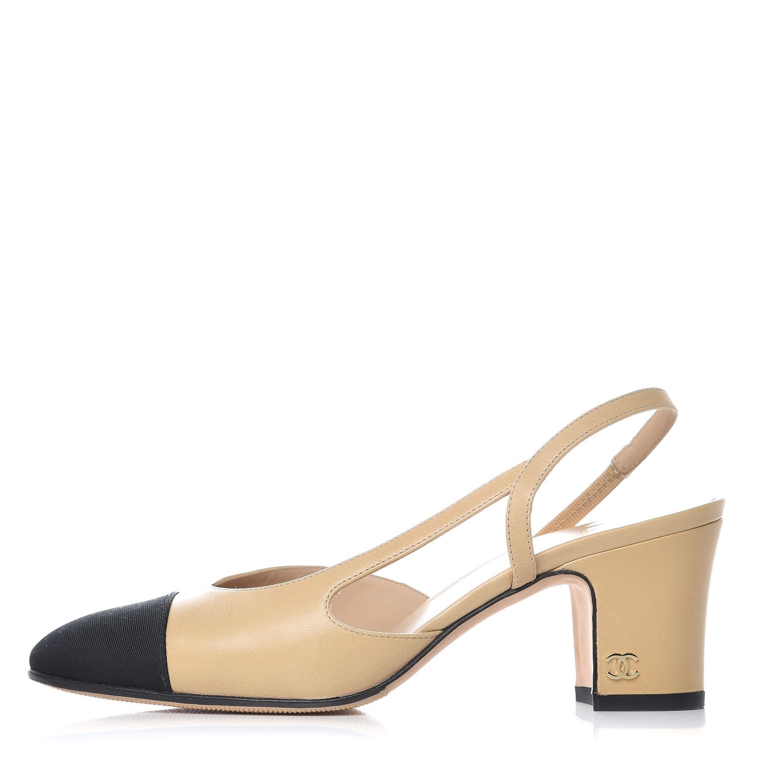 slingback cap toe