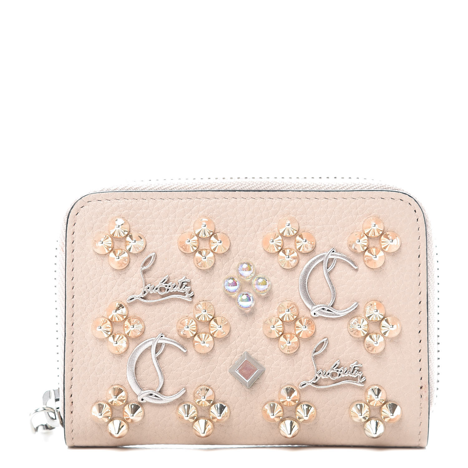 christian louboutin studded purse