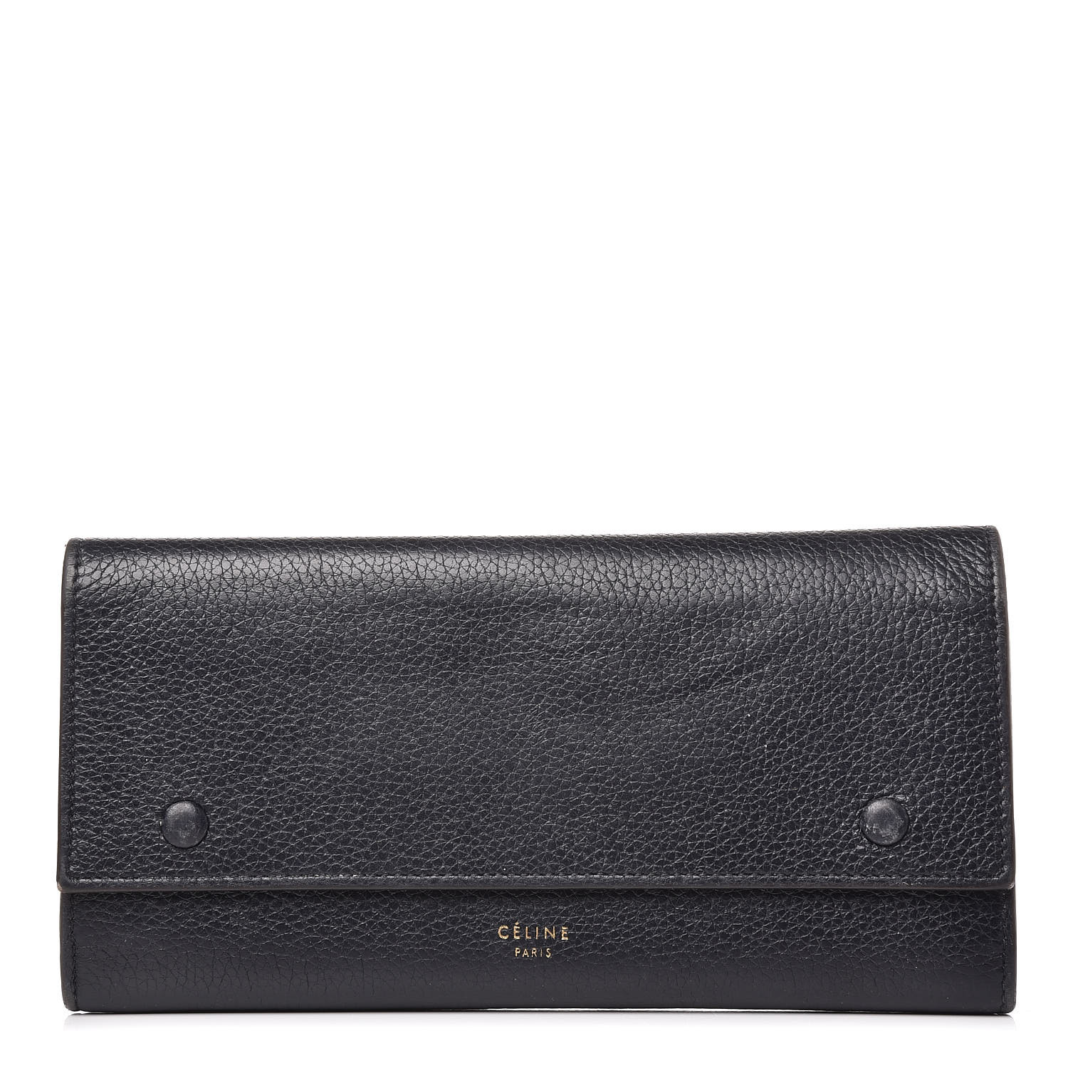 celine wallet black