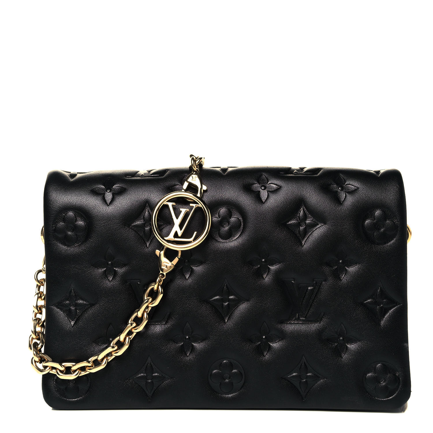 pochette coussin black